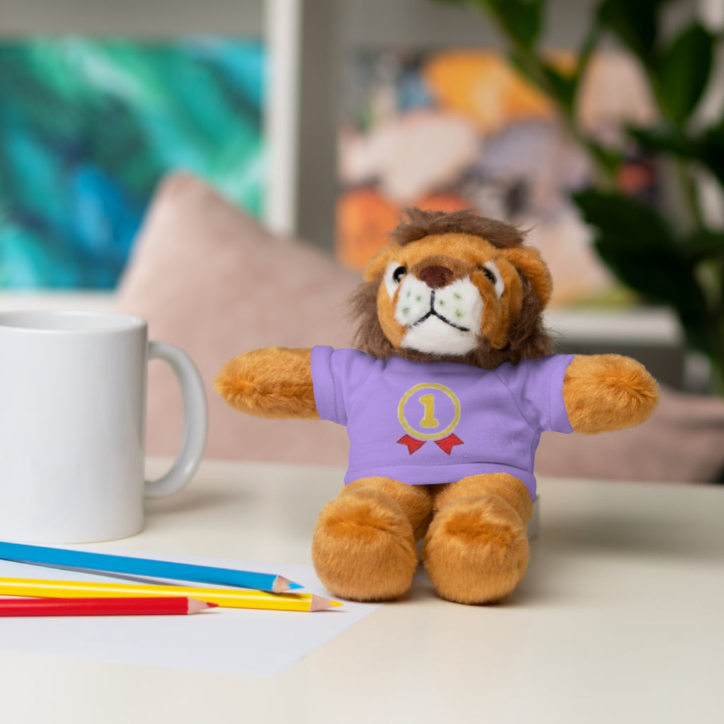1st Place Gymnastics Stuffed Animal with Gymnastics T-Shirt