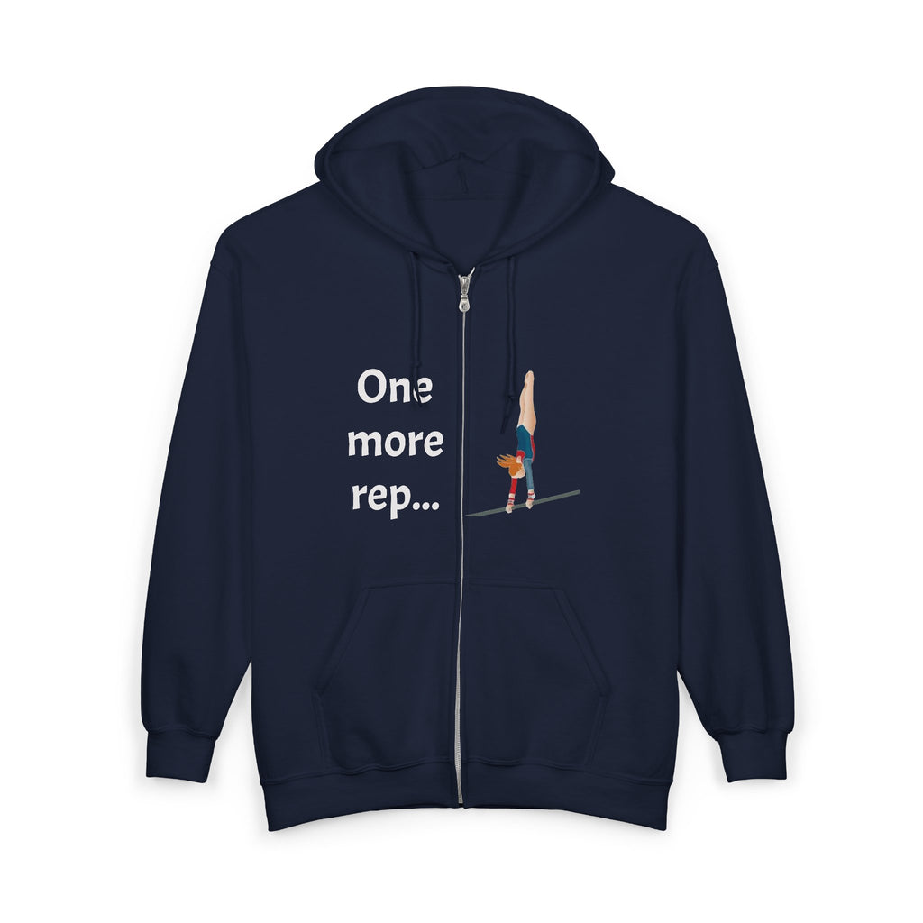 Gym Motivational Zip-Up Hoodie (Adults)
