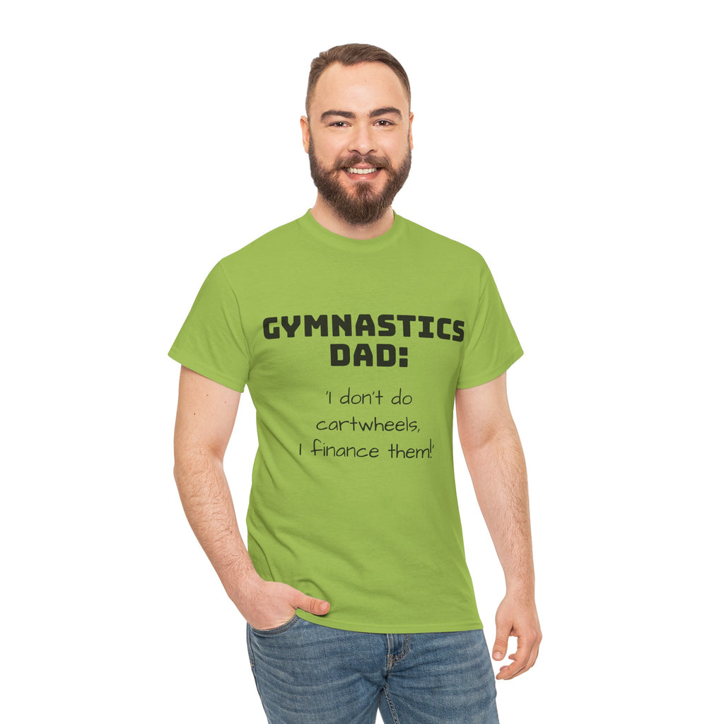 Gymnastics Dad Tee - Funny Gift for Gymnastics Dads (Adults)