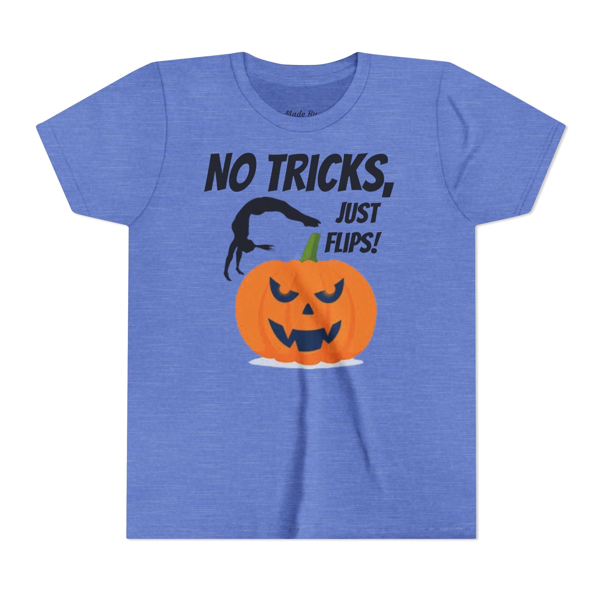 Halloween Kids Tee - No Tricks, Just Flips! (Kids)