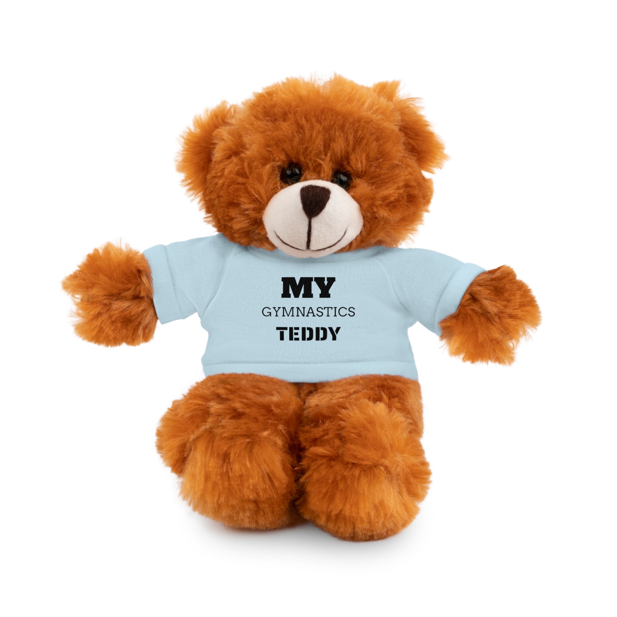 Gymnastics Teddy Bear with Personalized Tee