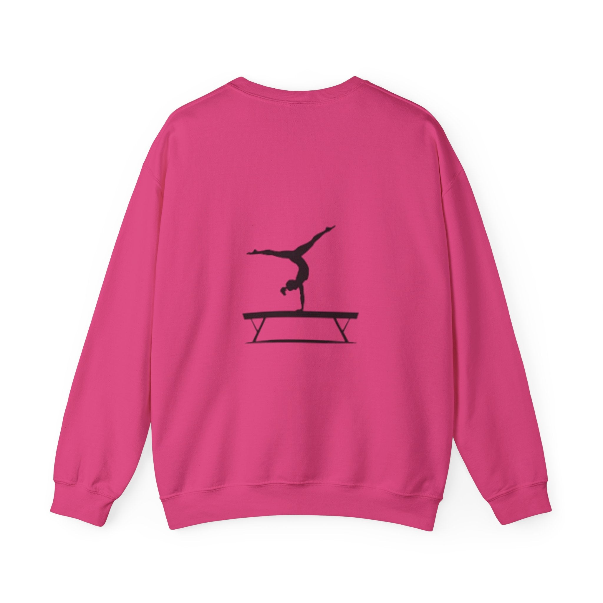 FOCUS Gymnastics Crewneck Sweatshirt — Balance Beam Silhouette (Adults)