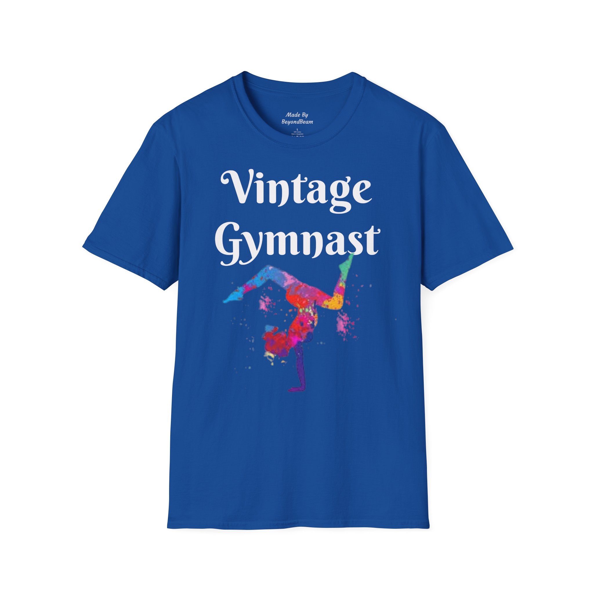 Vintage Gymnast Softstyle T-Shirt (Adults)