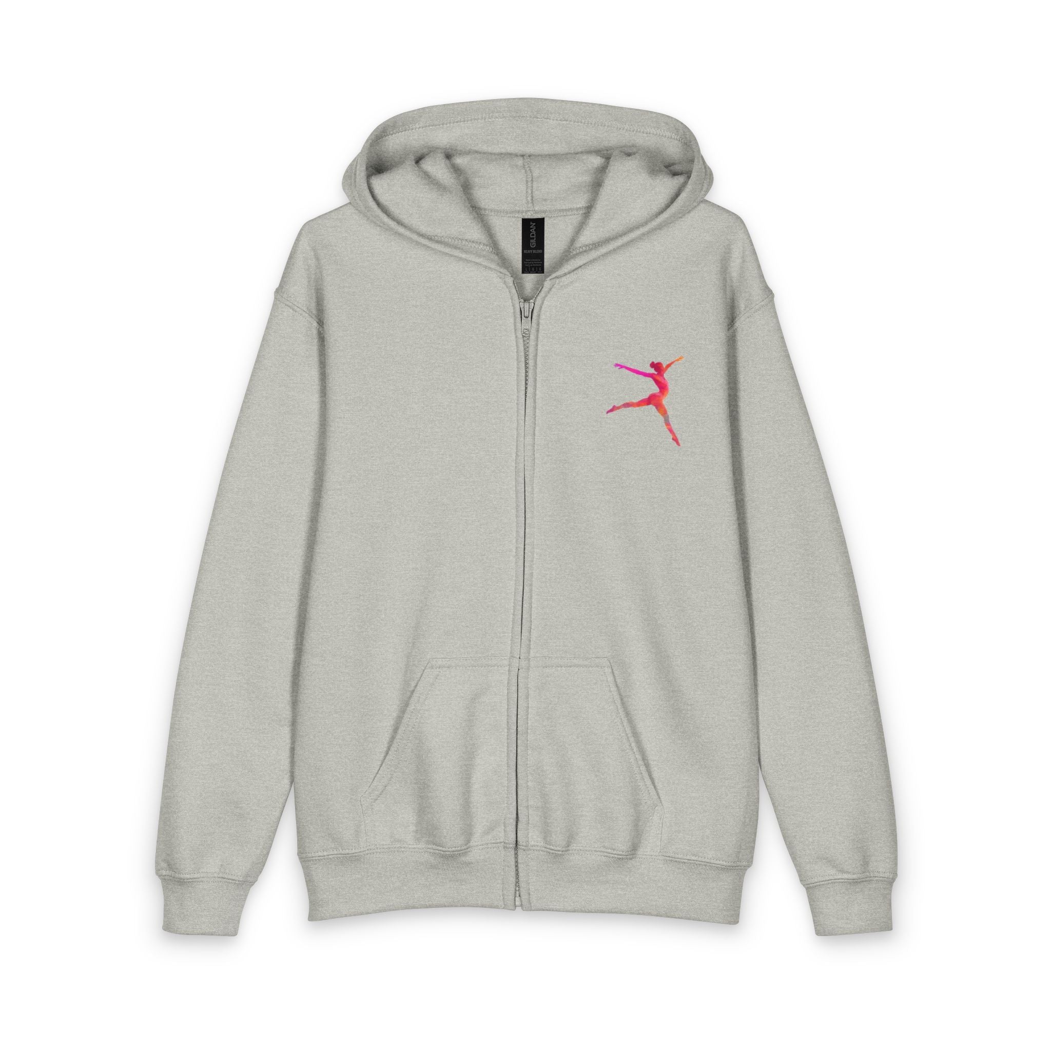 Colorful Gymnastics Zip up Hoodie (Kids)