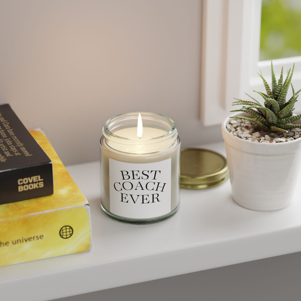 Best Coach Ever Scented Candle — Coconut Apricot Wax (4oz & 9oz)
