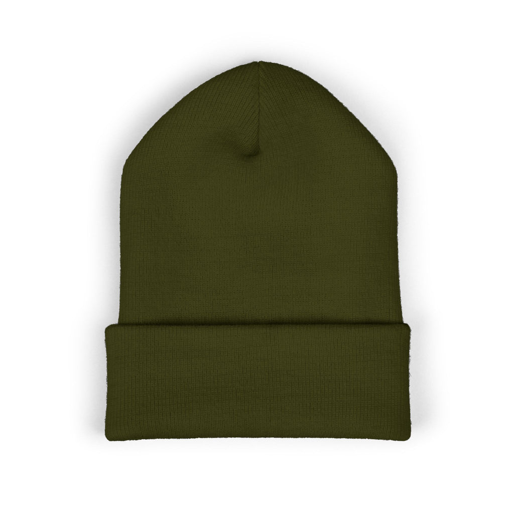 Gymnast Embroidered Cuffed Beanie