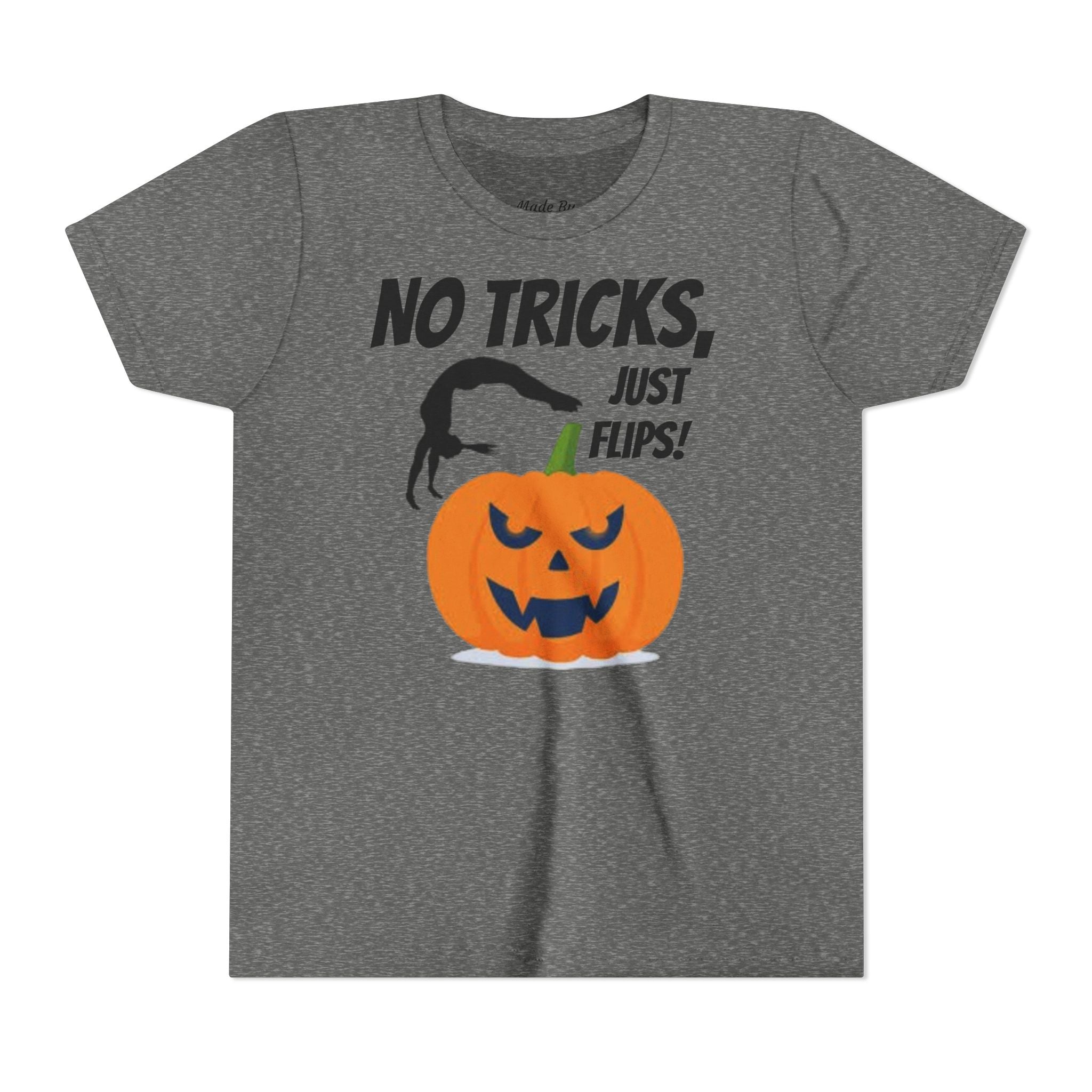 Halloween Kids Tee - No Tricks, Just Flips! (Kids)