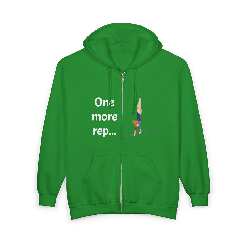 Gym Motivational Zip-Up Hoodie (Adults)
