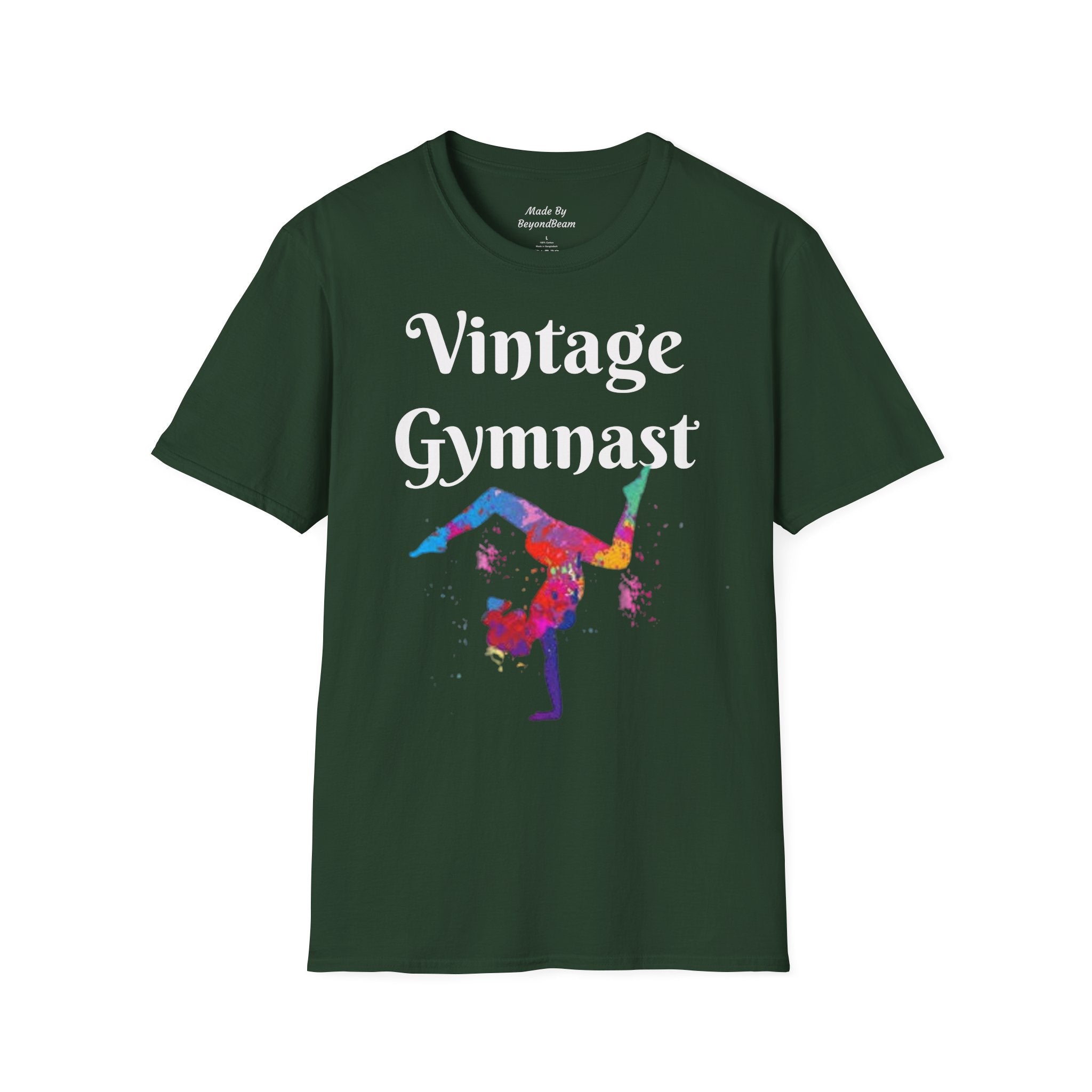 Vintage Gymnast Softstyle T-Shirt (Adults)
