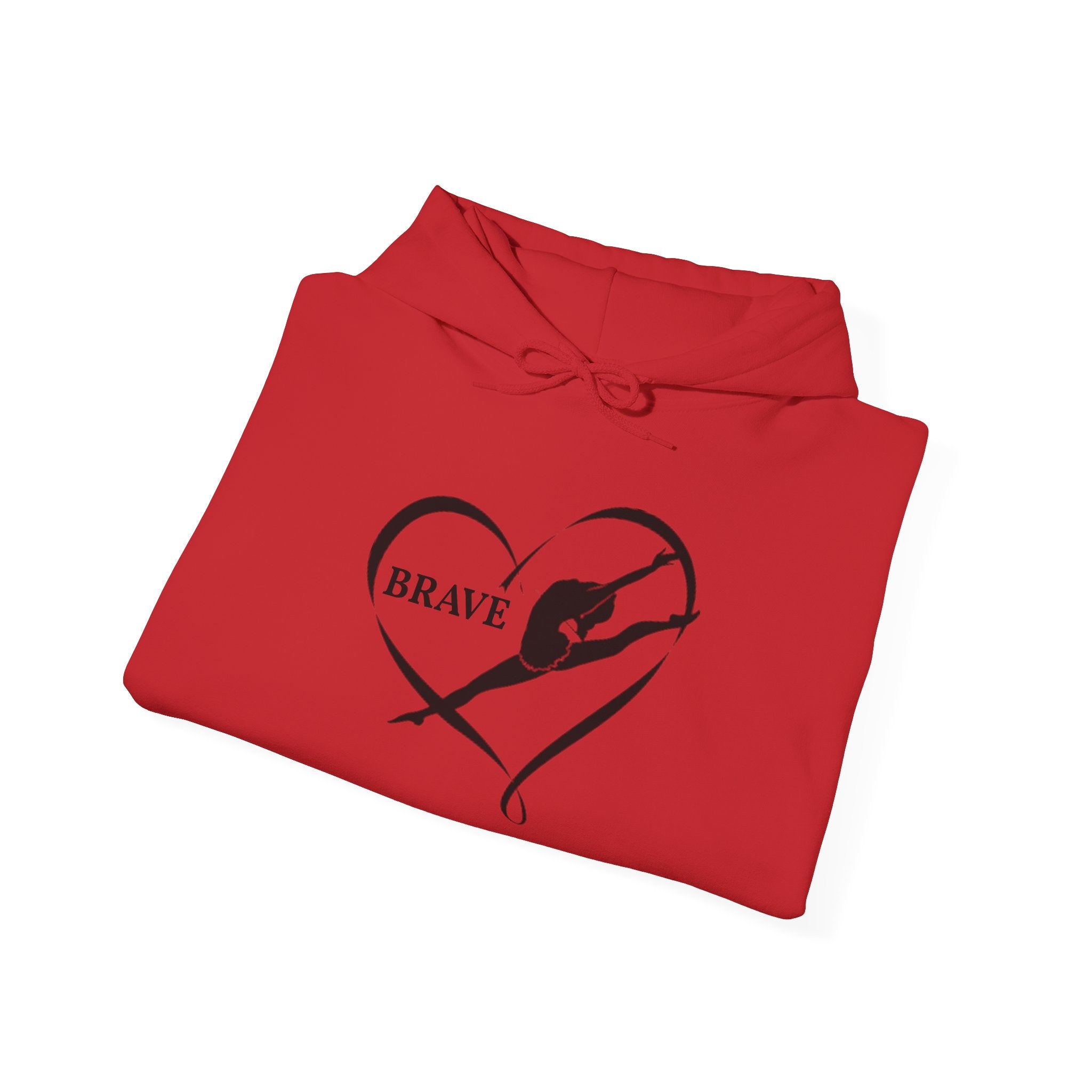 Gymnast Heart Hoodie – Rhythmic Gymnastics Sweatshirt (Adults)
