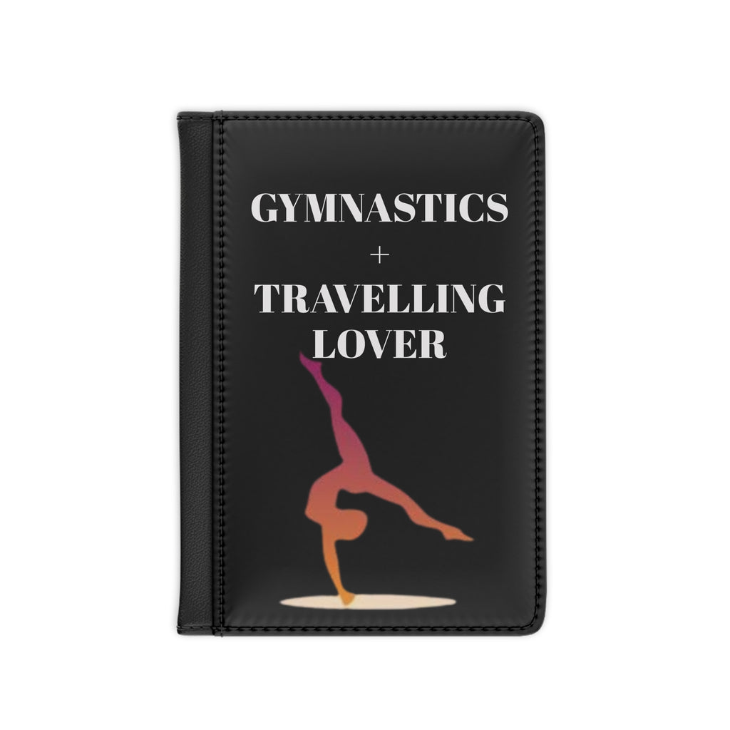 Gymnastics + Travelling Lover Passport Cover — Travel Passport Holder for Gymnasts