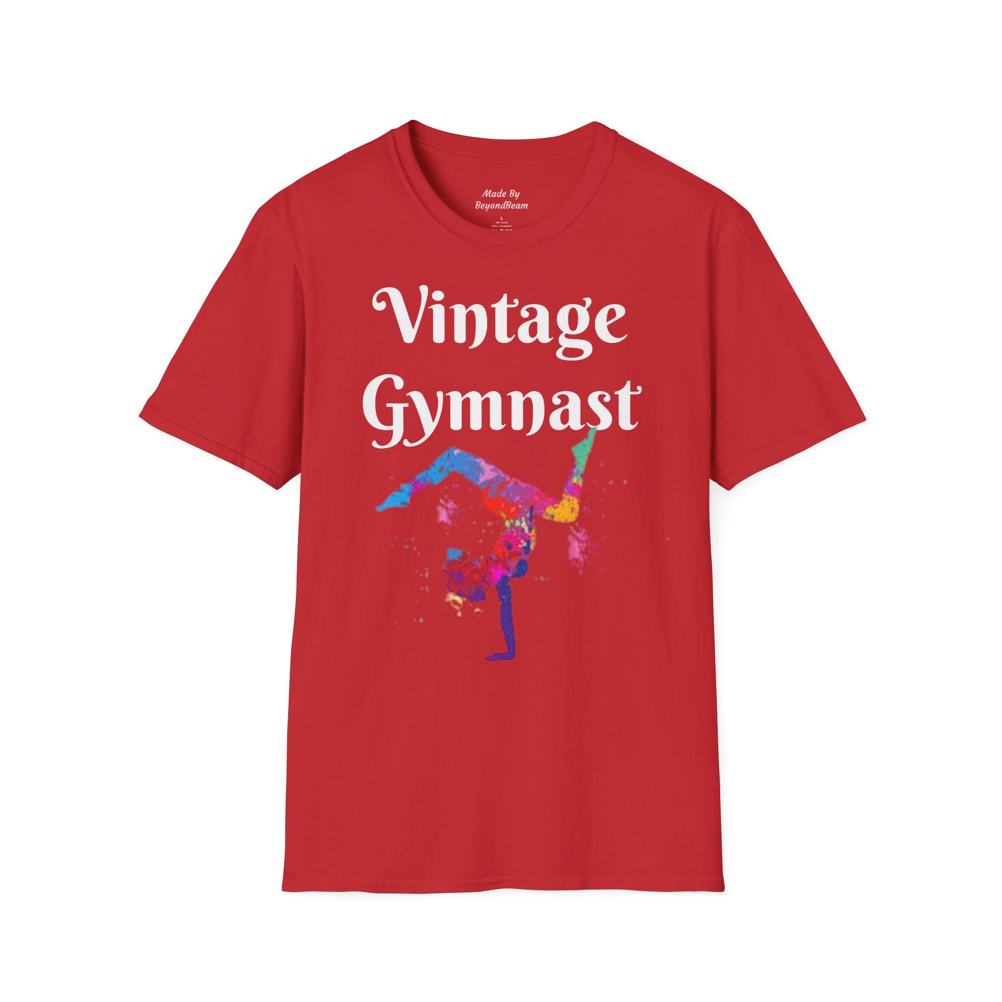 Vintage Gymnast Softstyle T-Shirt (Adults)