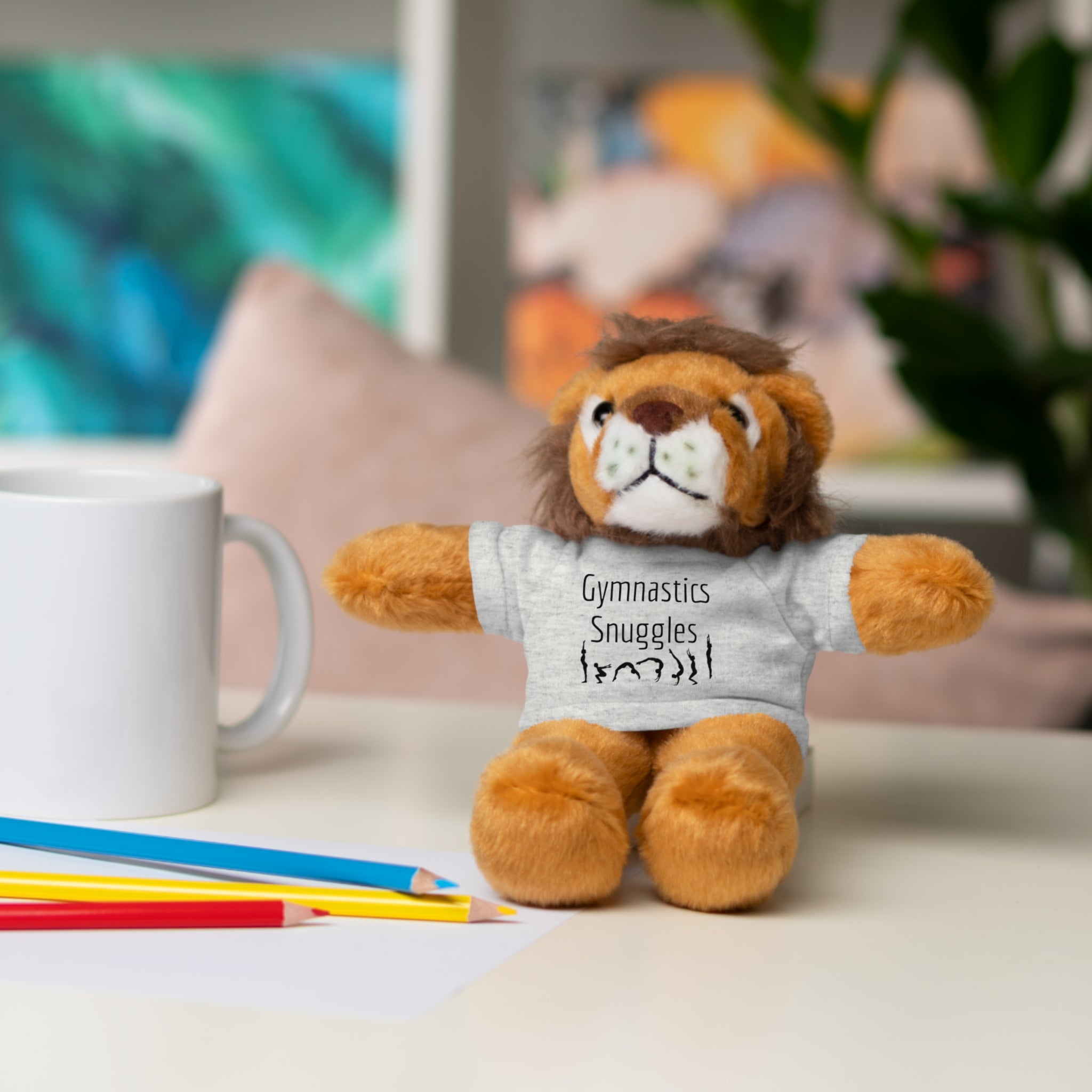 Gymnastics Snuggles Stuffed Animal