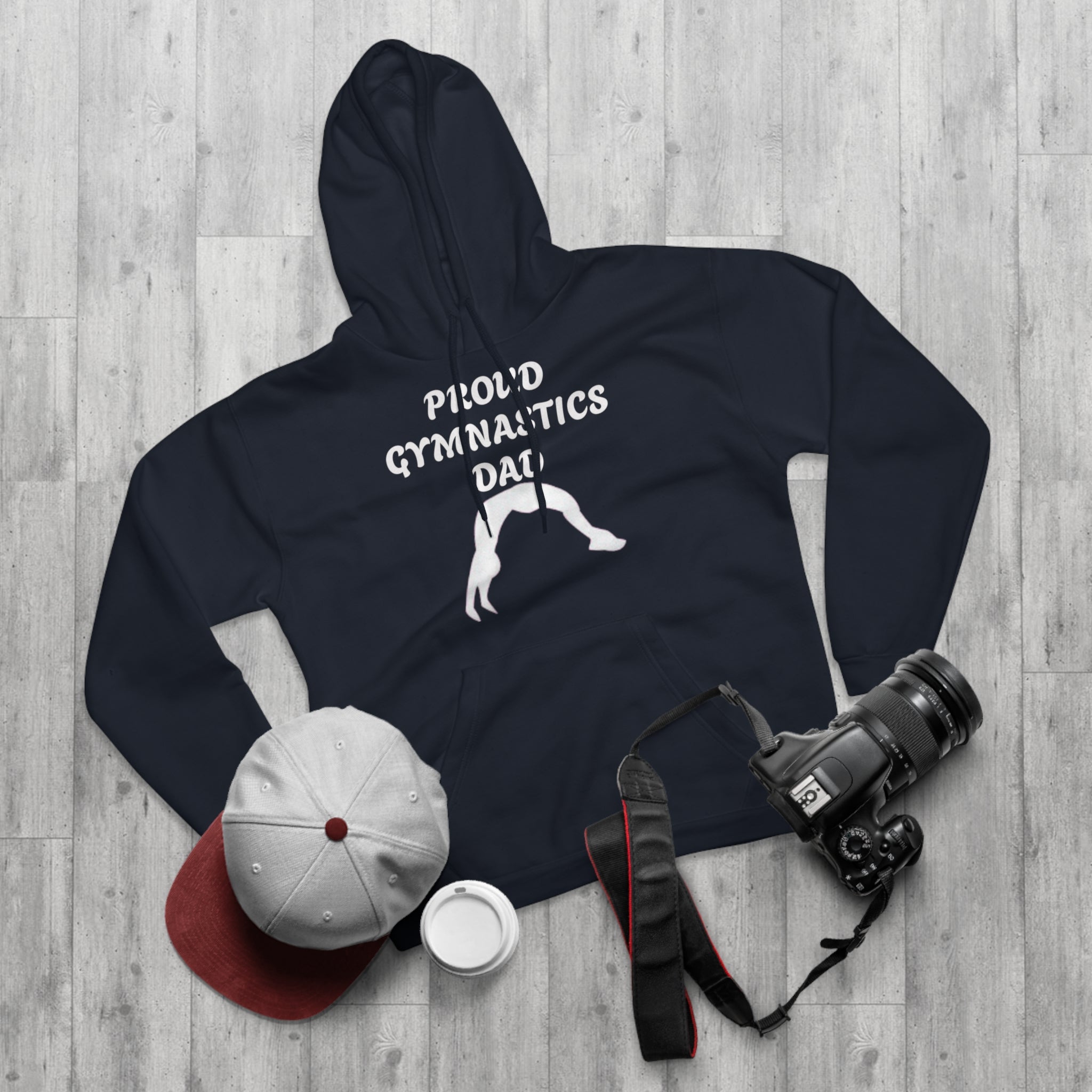 Proud Gymnastics Dad Hoodie (Adults)
