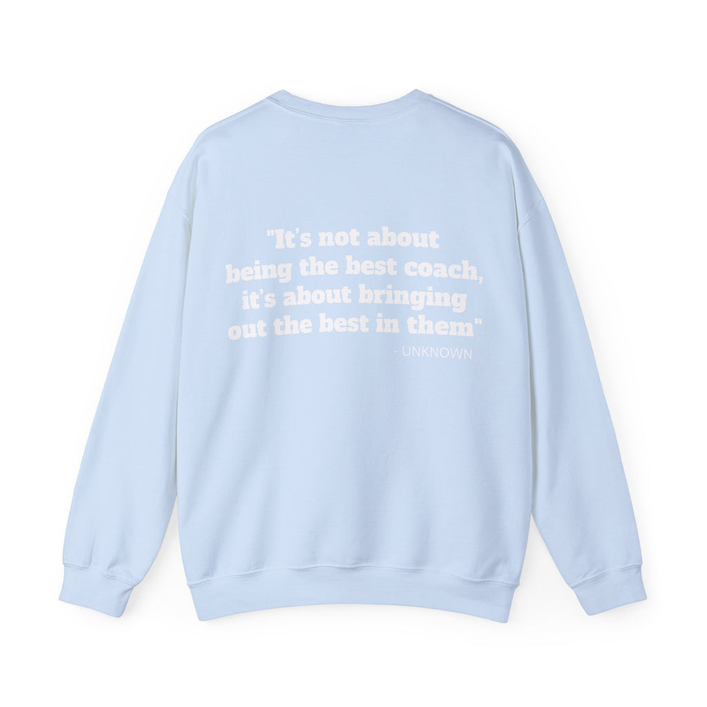 Coaches Inspirational Crewneck Sweatshirt (Adults)