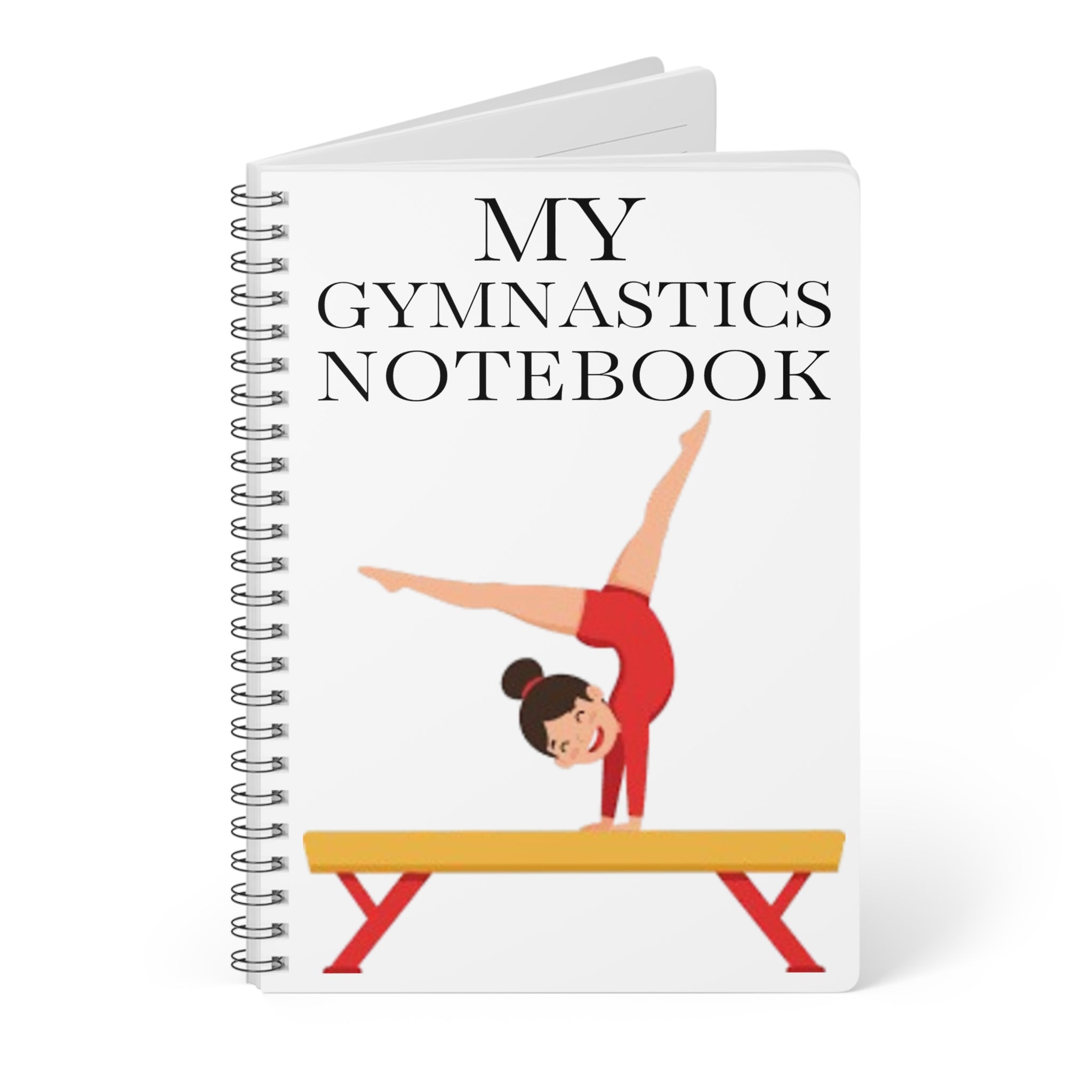 My Gymnastics Notebook Wirobound