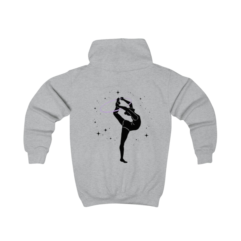Kids Hoodie - "Believe" Rhythmic Gymnast Silhouette Hoodie