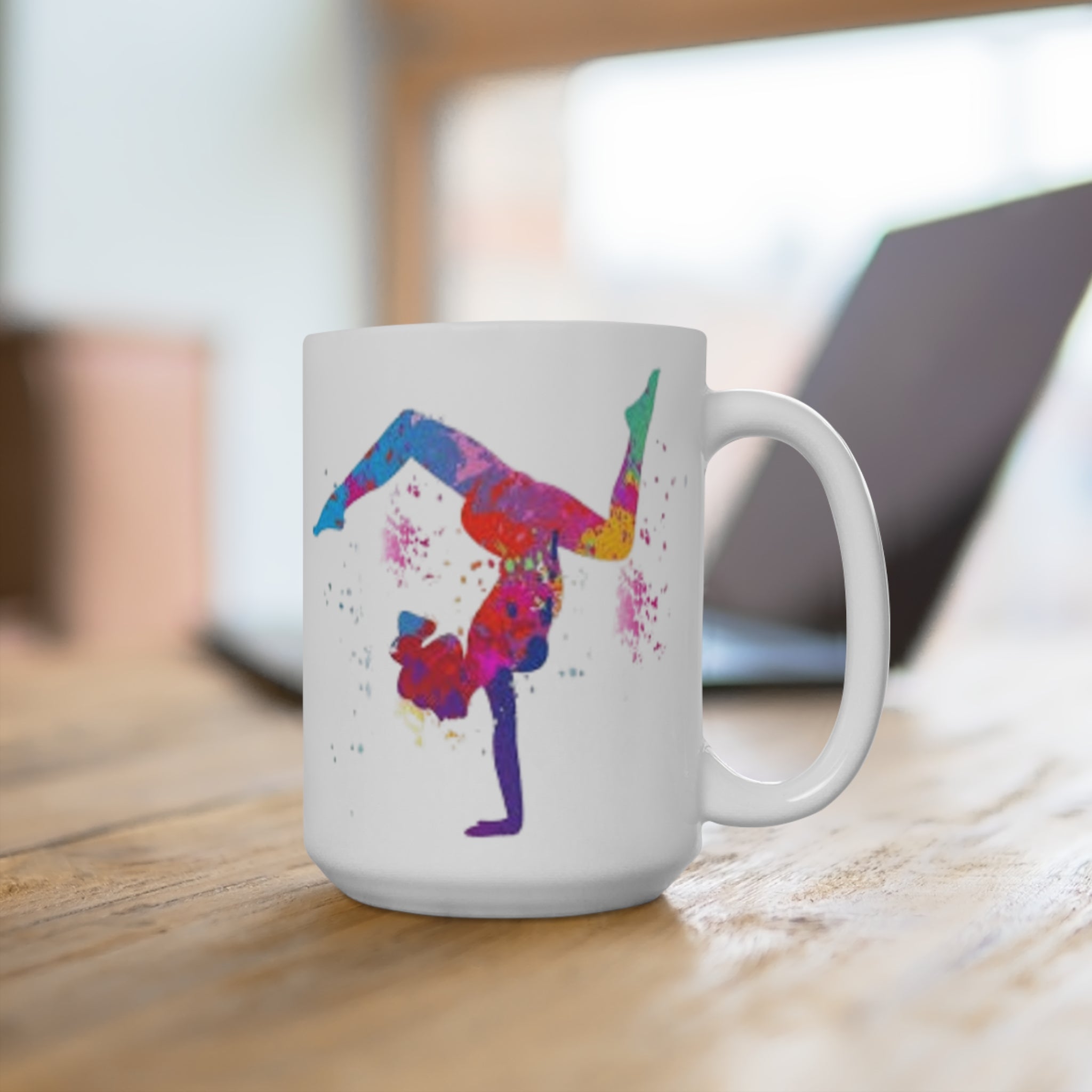Colorful Gymnastics Mug – Worldly Design Mug