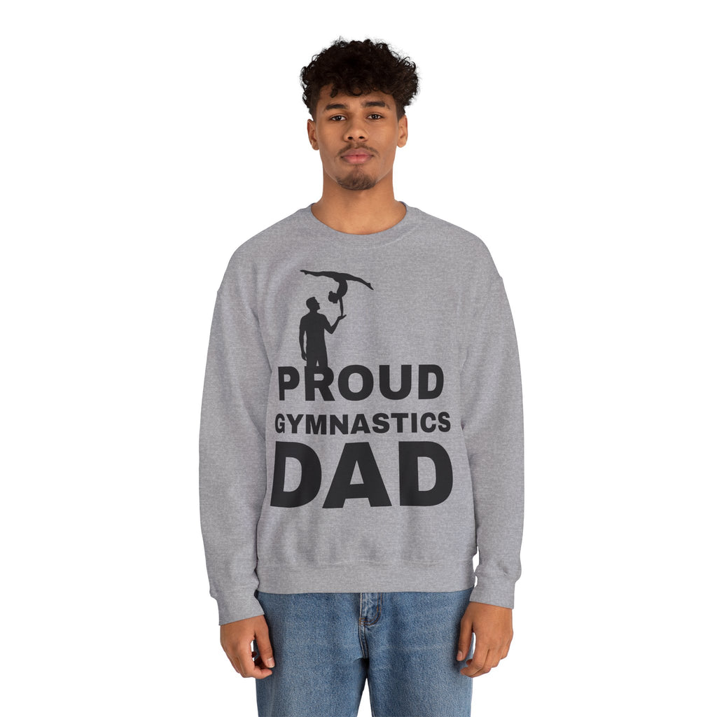 Proud Gymnastics Dad Sweatshirt (Adults)