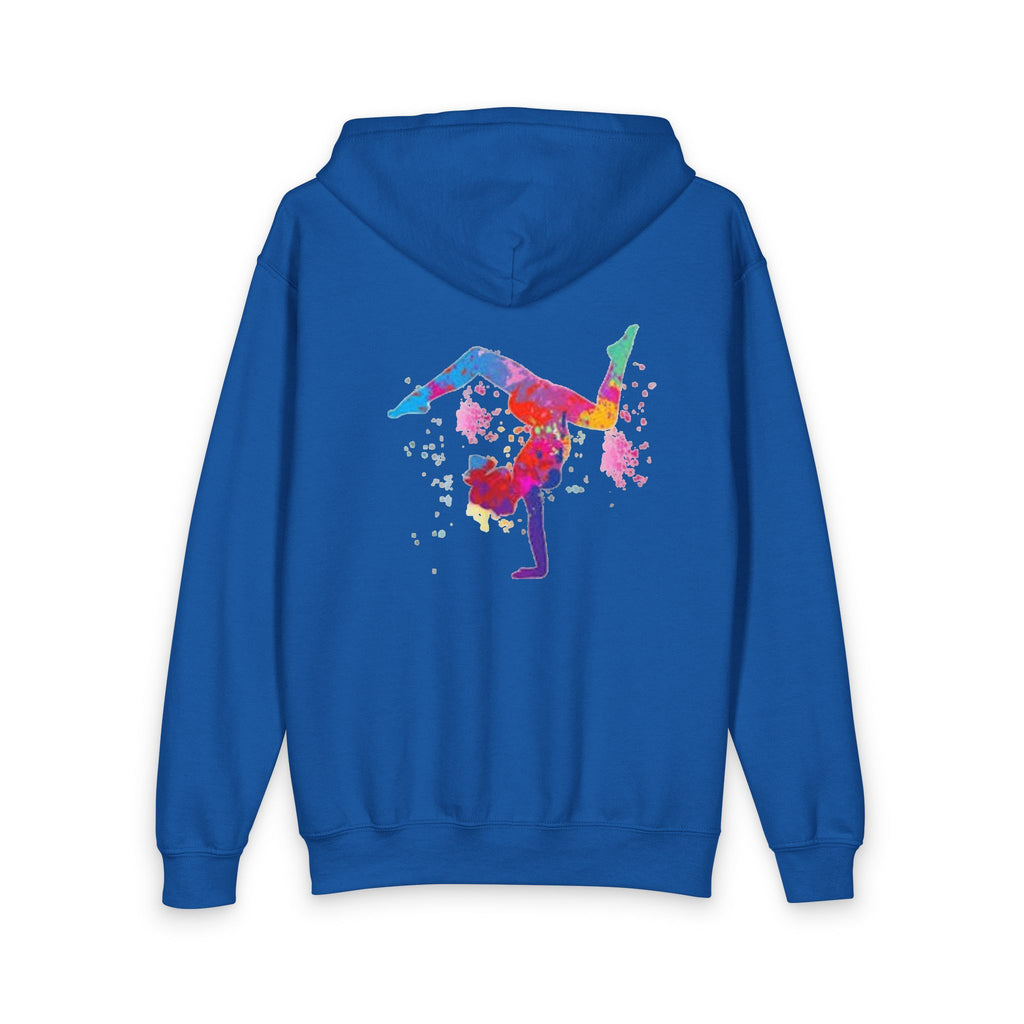 Colorful Gymnastics Zip up Hoodie (Kids)