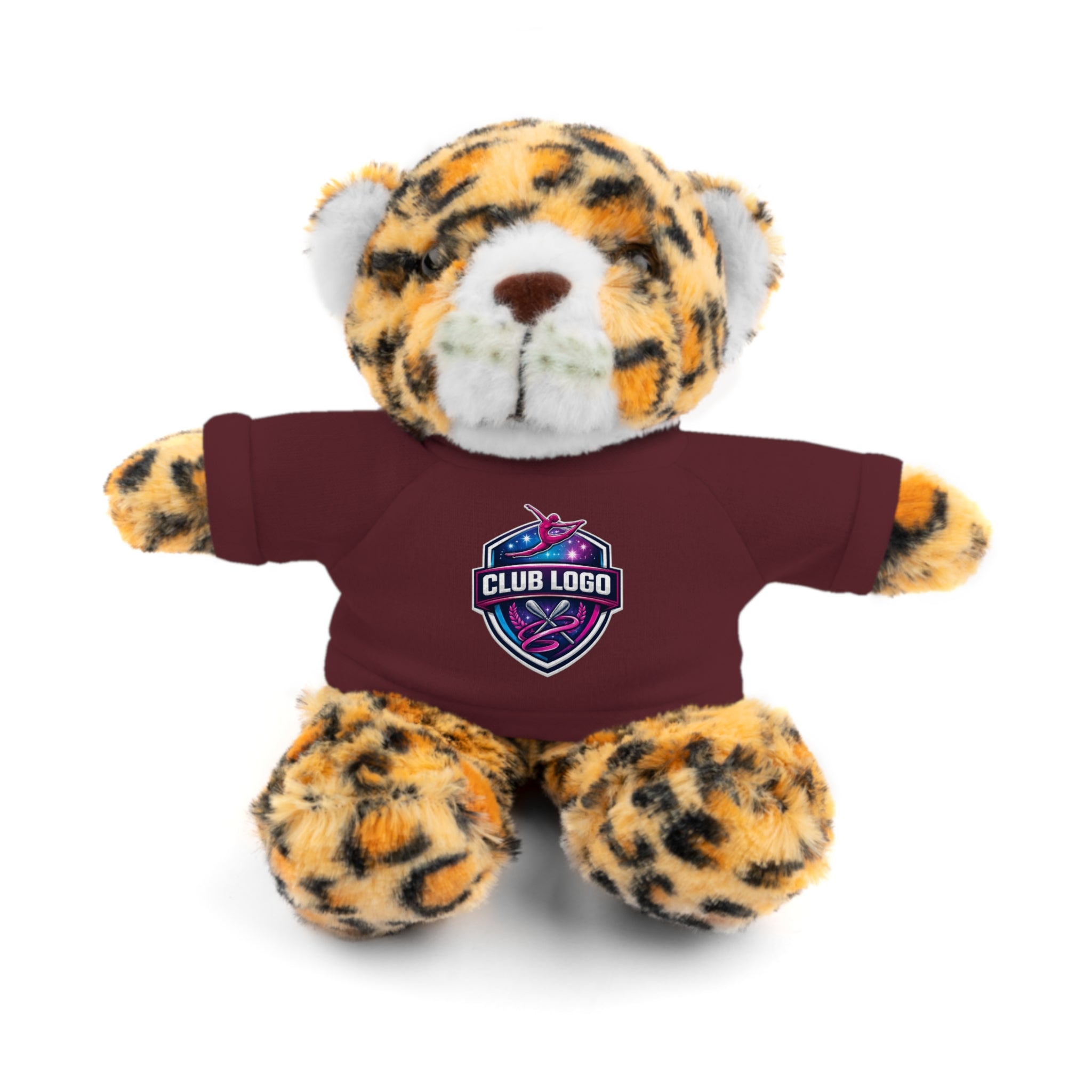 Custom Logo Teddy Bear with Personalized Tee — Plush Gift for Events