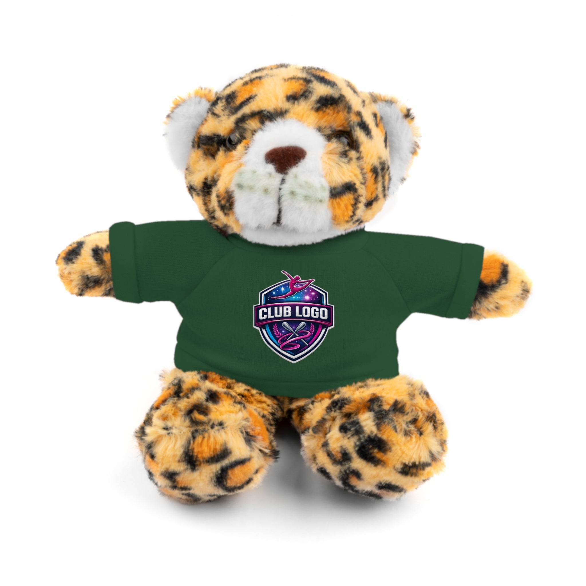Custom Logo Teddy Bear with Personalized Tee — Plush Gift for Events