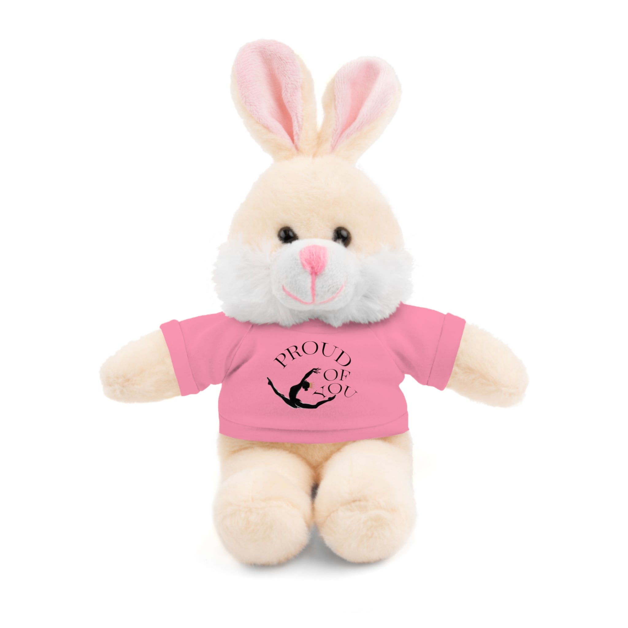 Stuffed Animal with Tee: Proud of You Gift