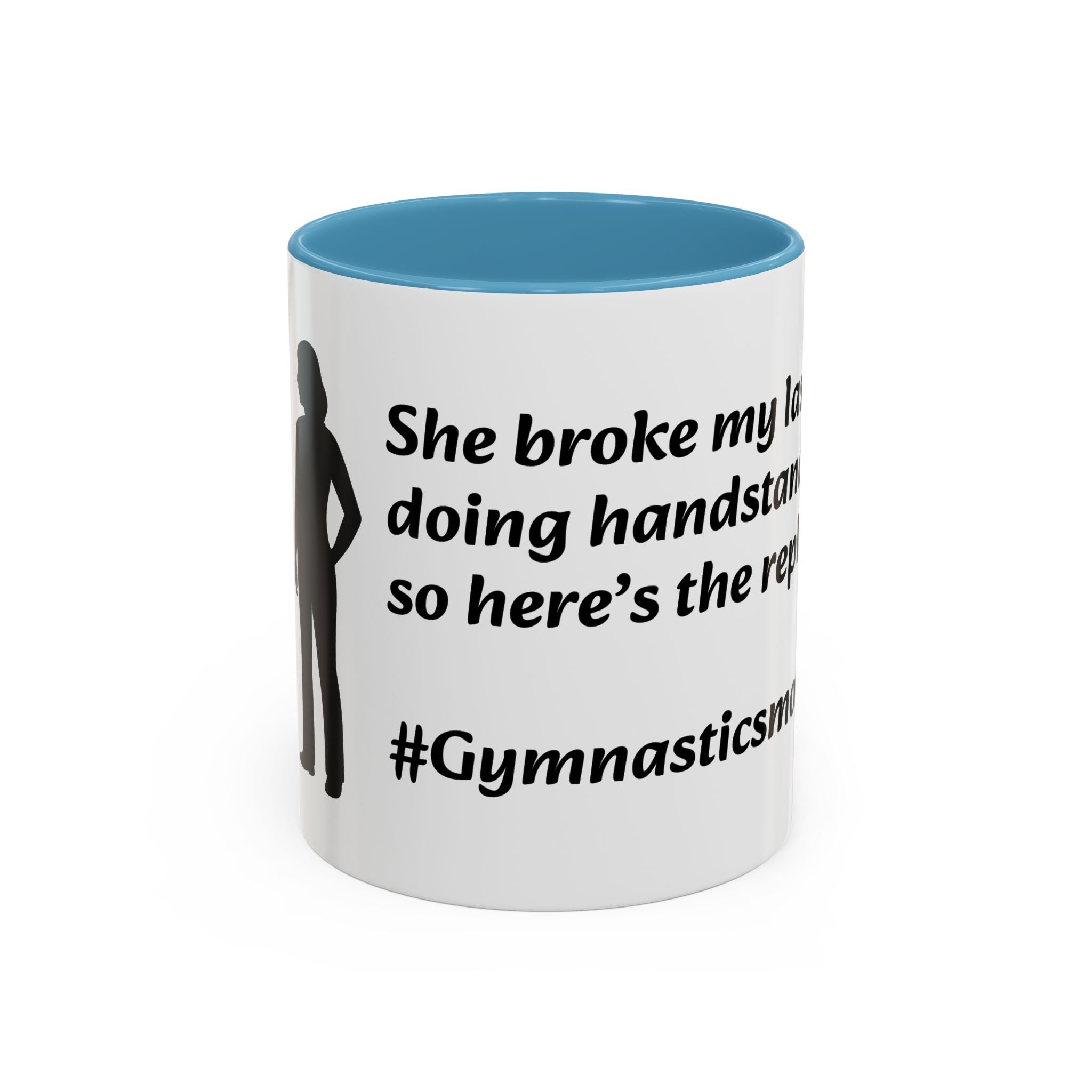 Gymnastics Mom Coffee Mug - Handstand Humor Mug