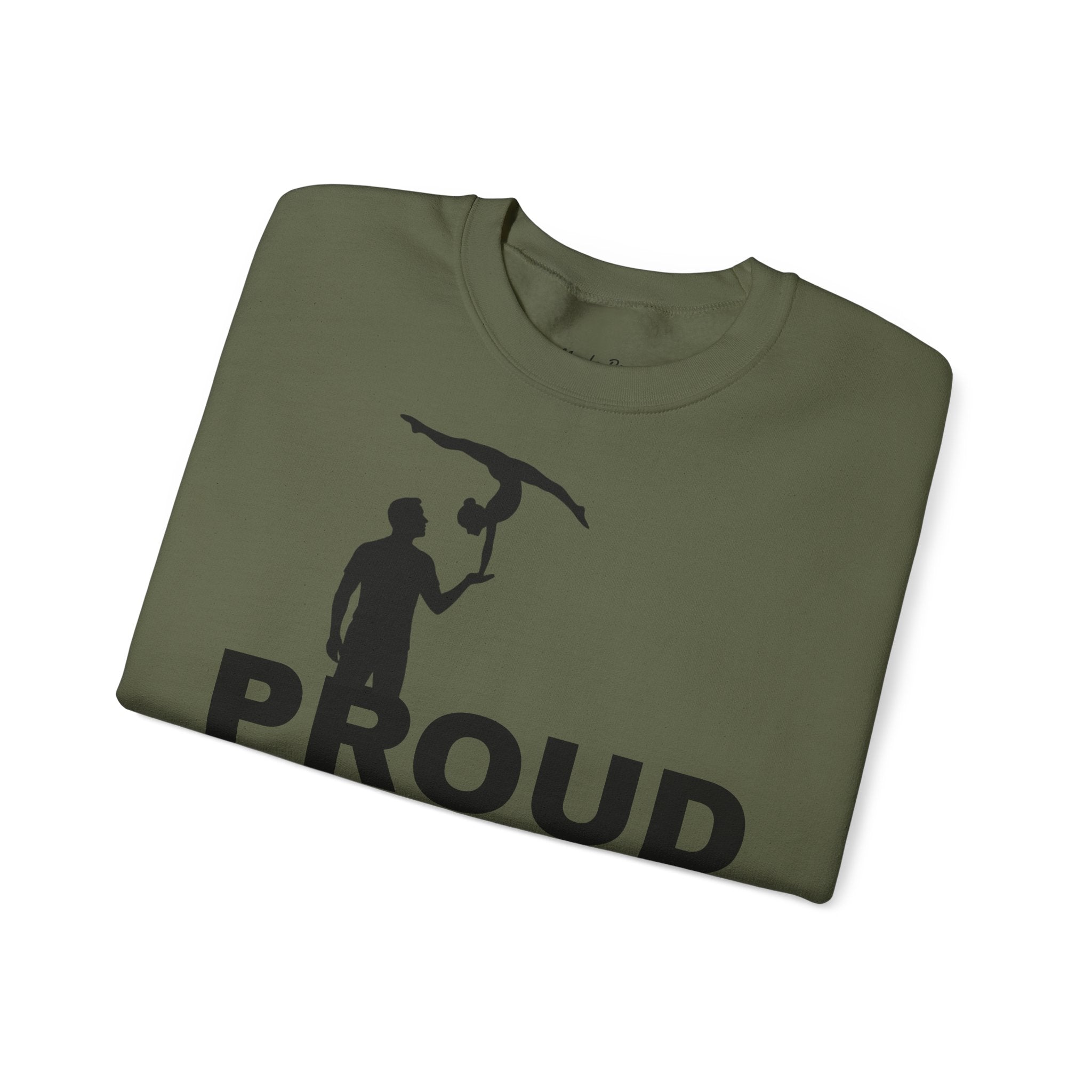 Proud Gymnastics Dad Sweatshirt (Adults)
