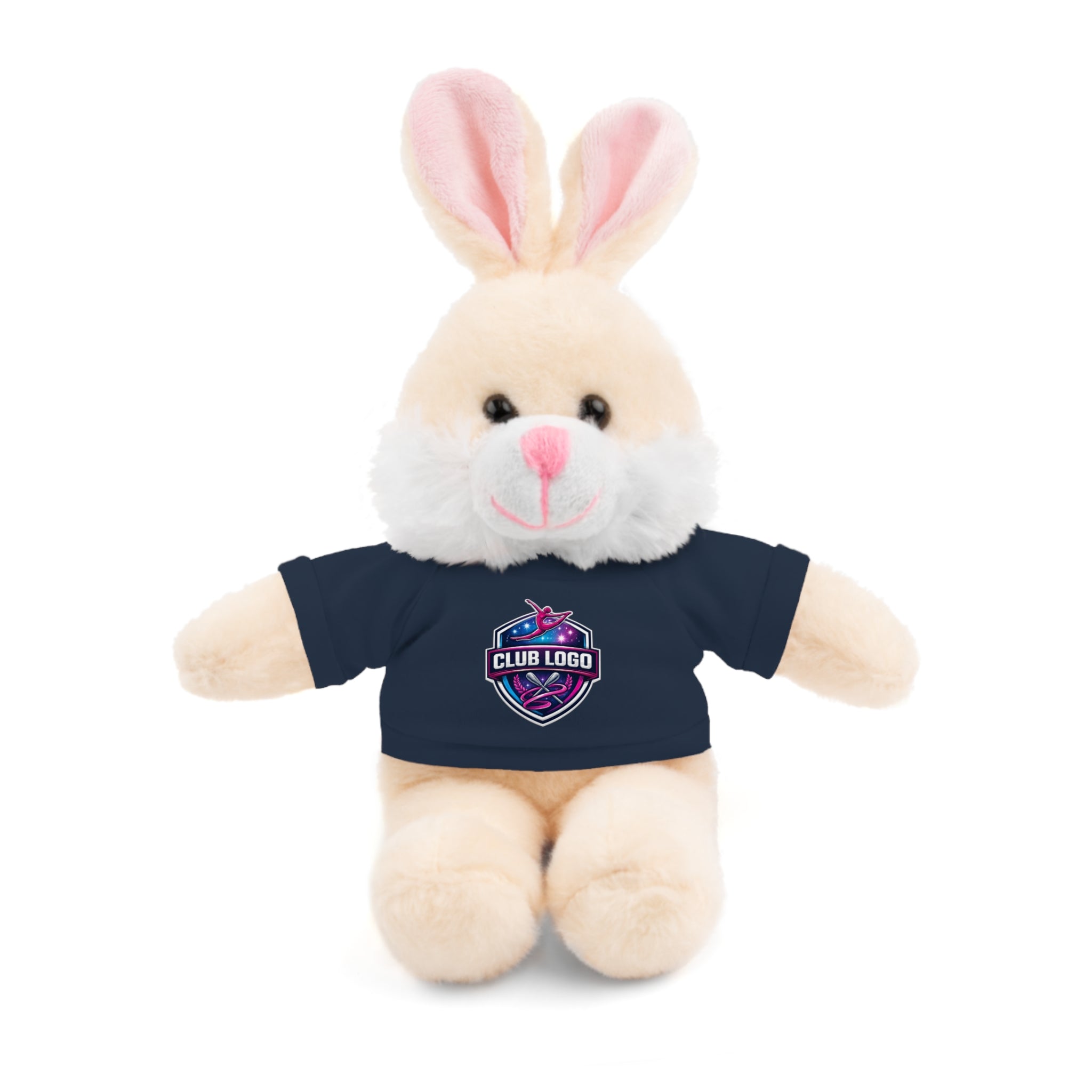 Custom Logo Teddy Bear with Personalized Tee — Plush Gift for Events