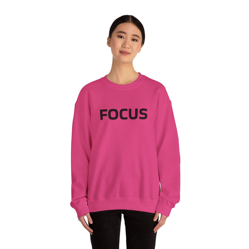 FOCUS Gymnastics Crewneck Sweatshirt — Balance Beam Silhouette (Adults)