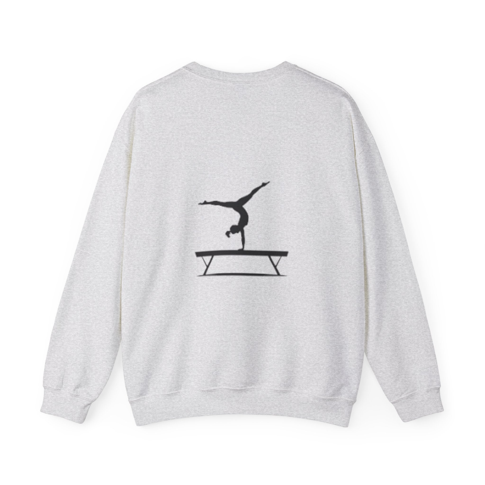 FOCUS Gymnastics Crewneck Sweatshirt — Balance Beam Silhouette (Adults)