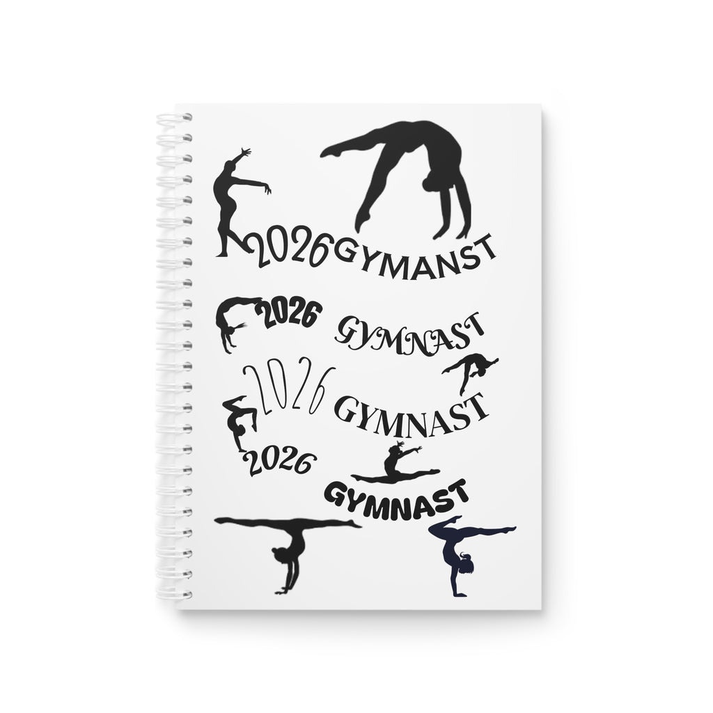 2026 Gymnast Spiral Notebook