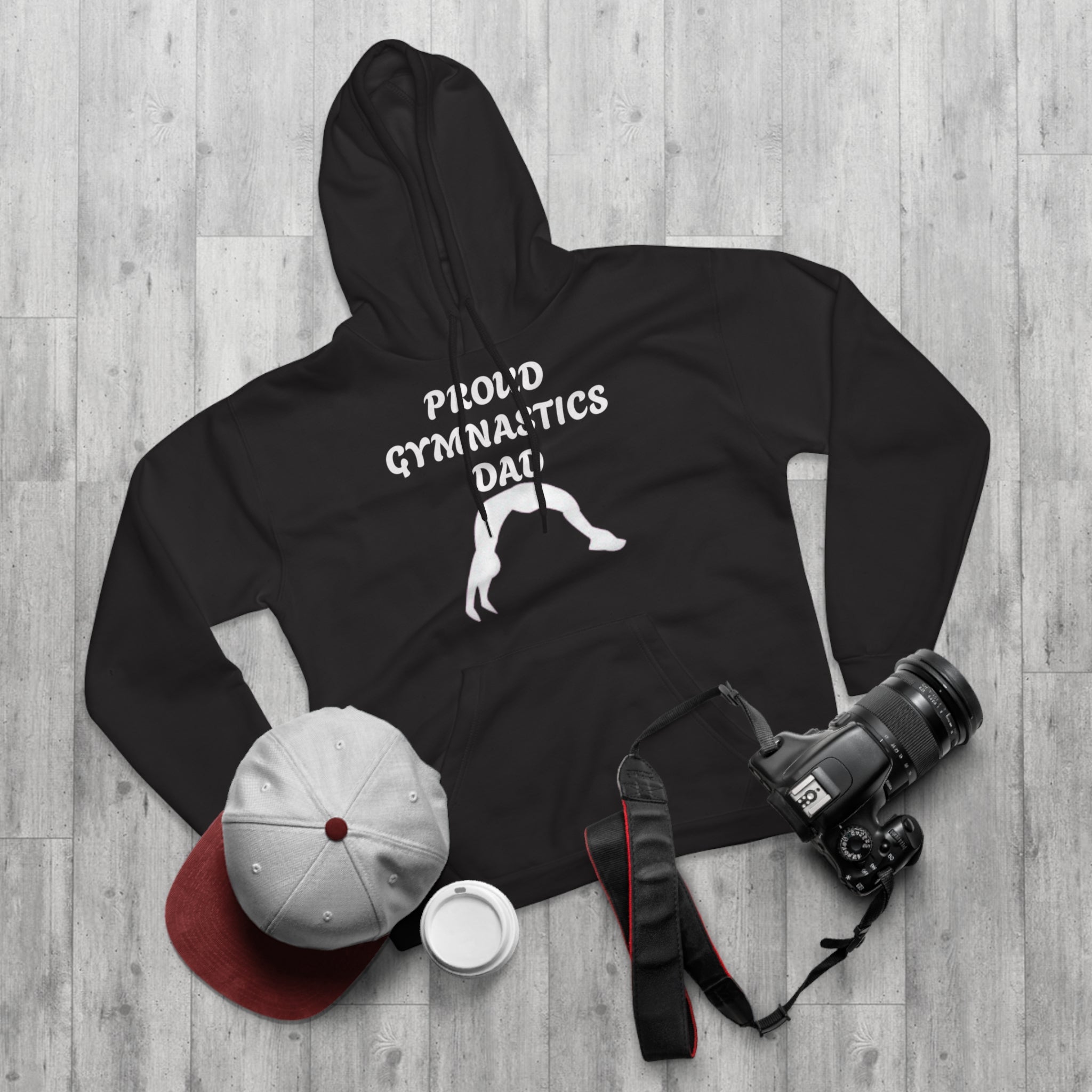Proud Gymnastics Dad Hoodie (Adults)