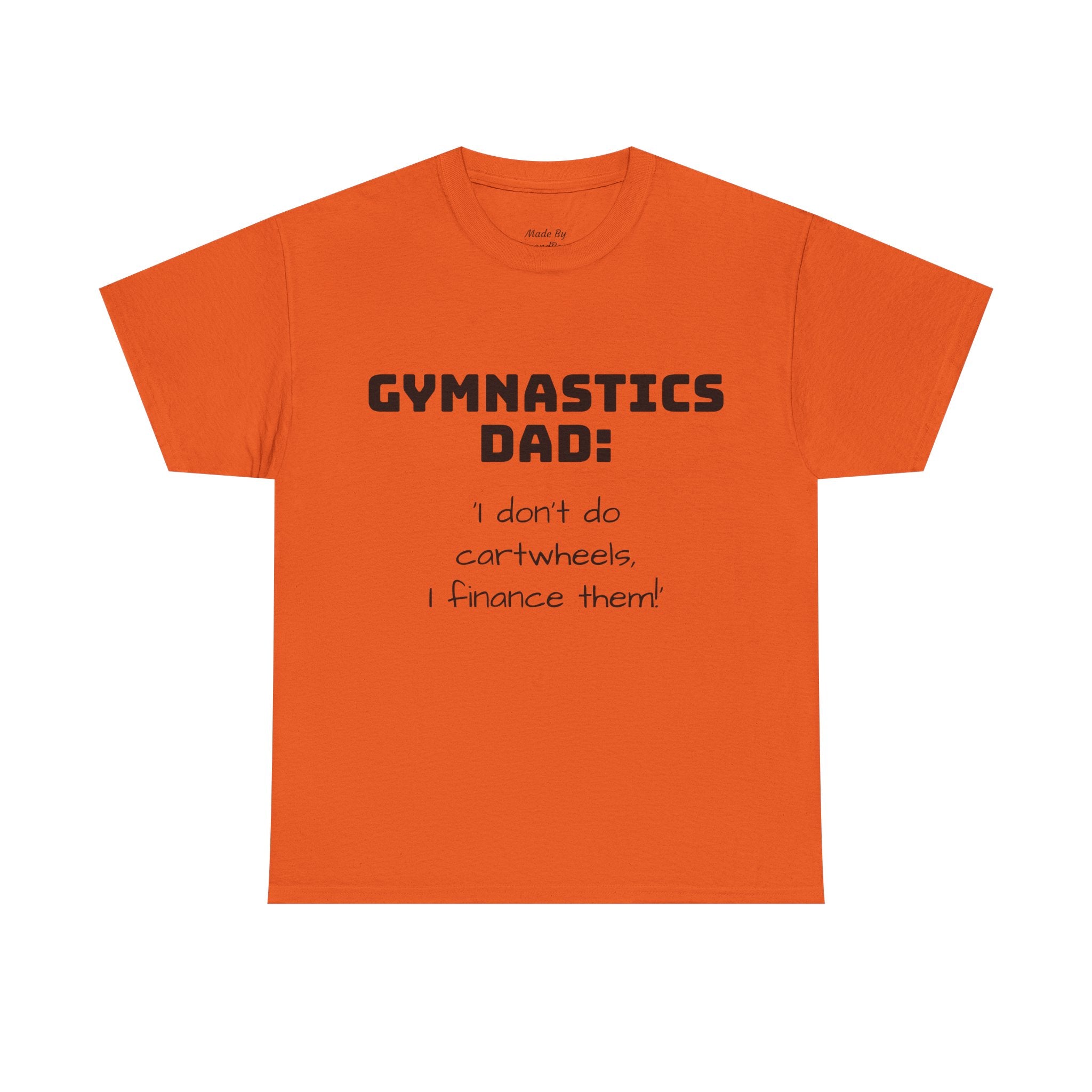 Gymnastics Dad Tee - Funny Gift for Gymnastics Dads (Adults)