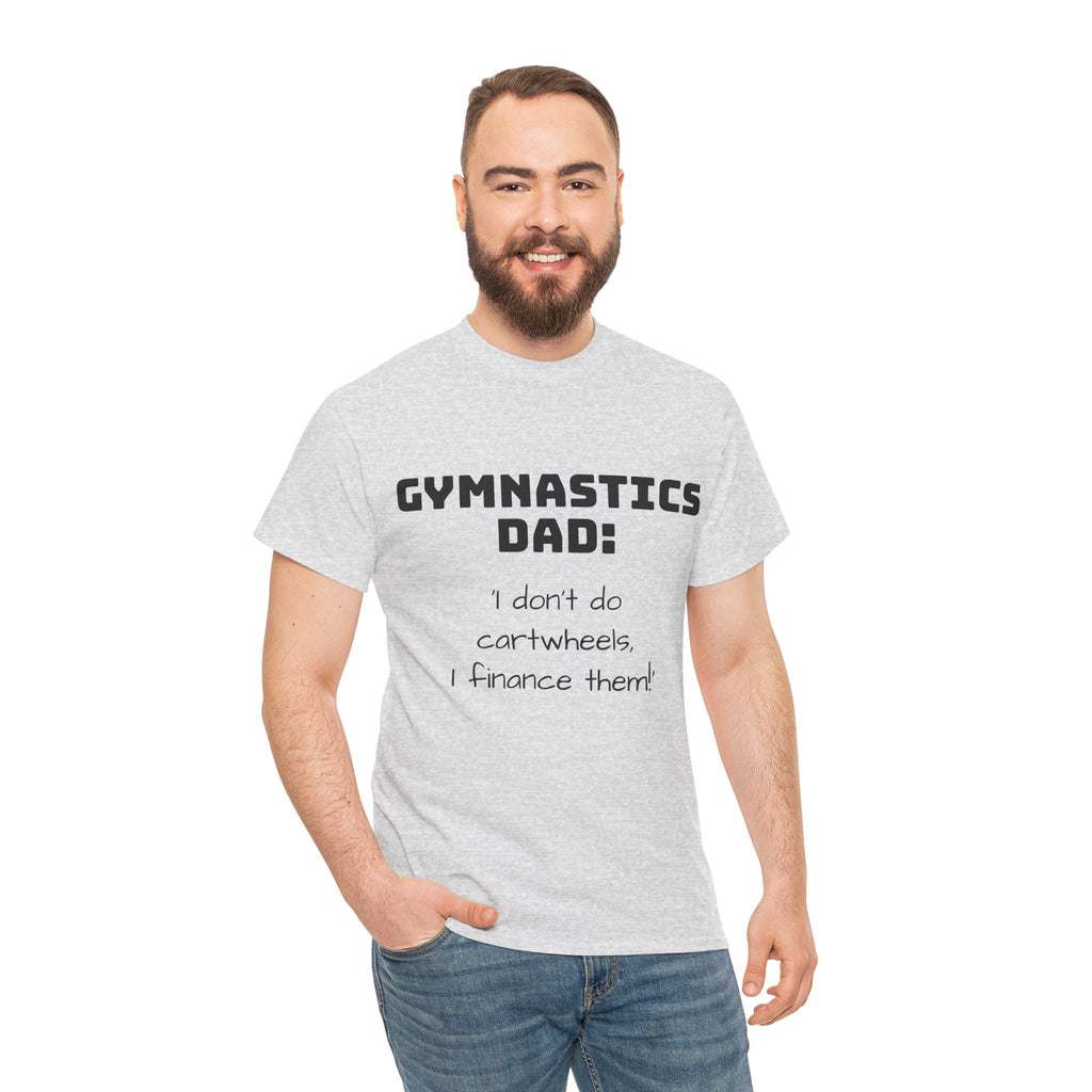 Gymnastics Dad Tee - Funny Gift for Gymnastics Dads (Adults)