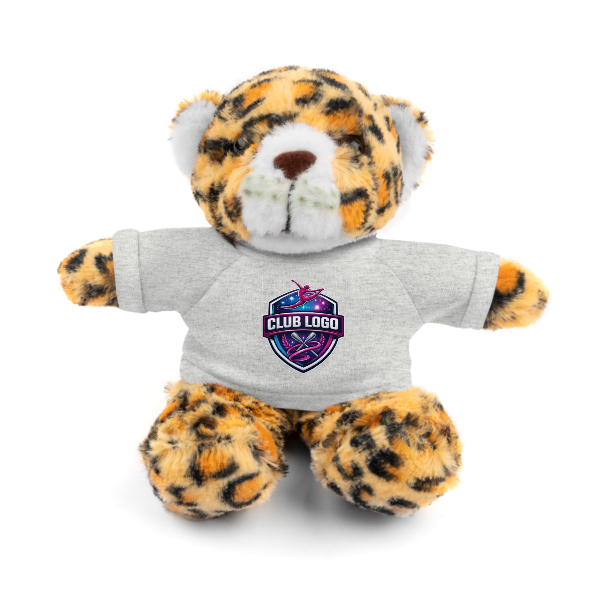 Custom Logo Teddy Bear with Personalized Tee — Plush Gift for Events