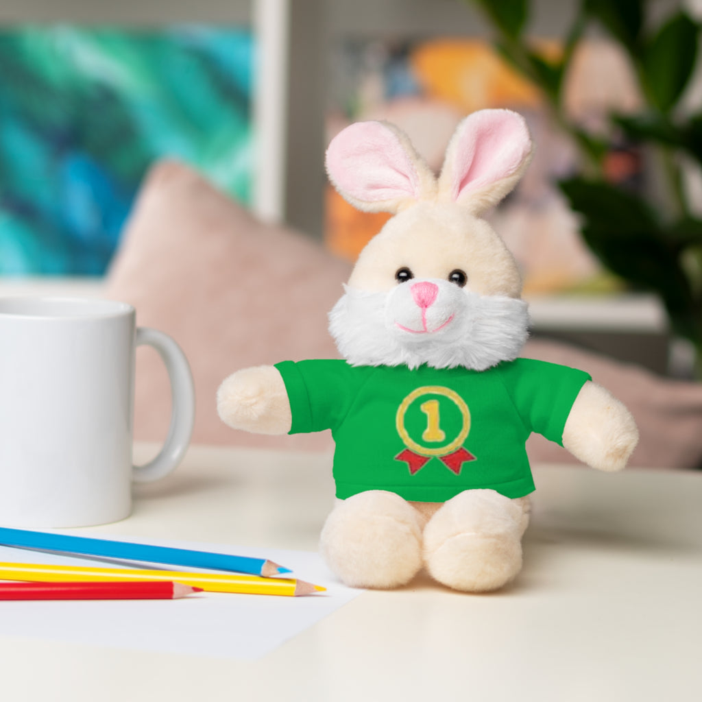 1st Place Gymnastics Stuffed Animal with Gymnastics T-Shirt