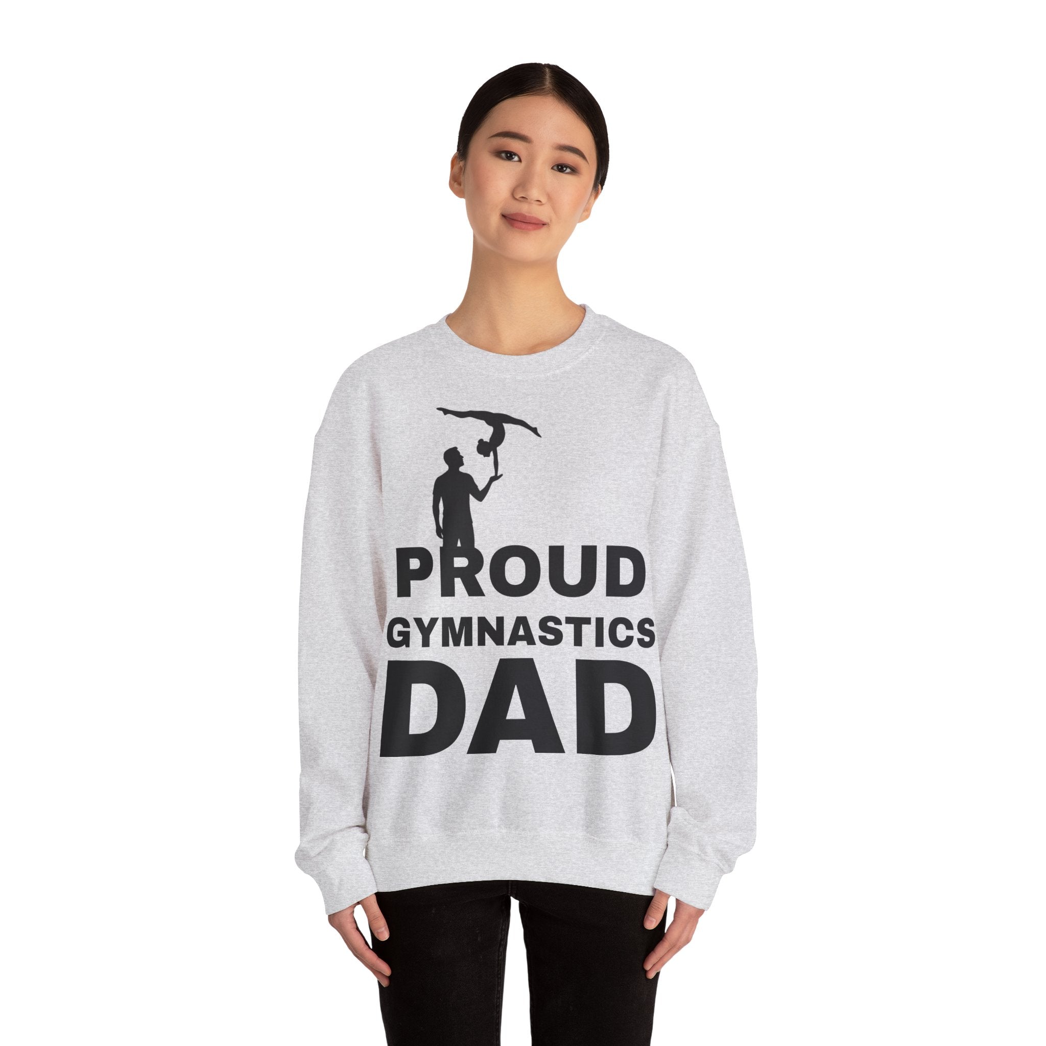 Proud Gymnastics Dad Sweatshirt (Adults)