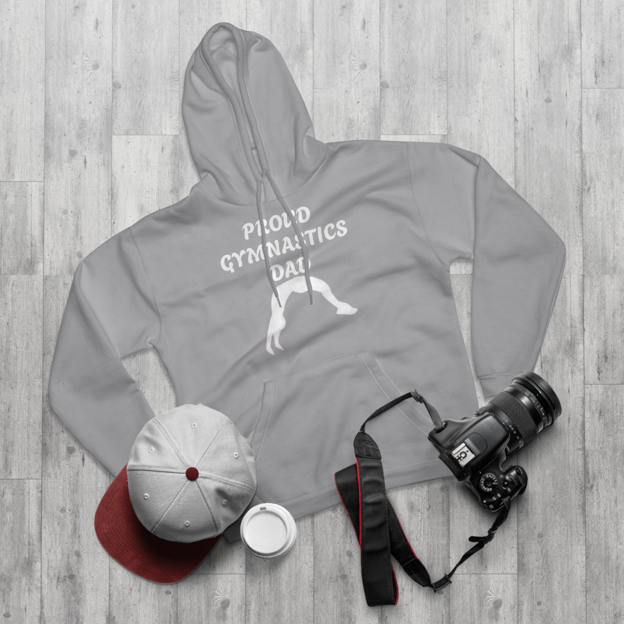 Proud Gymnastics Dad Hoodie (Adults)