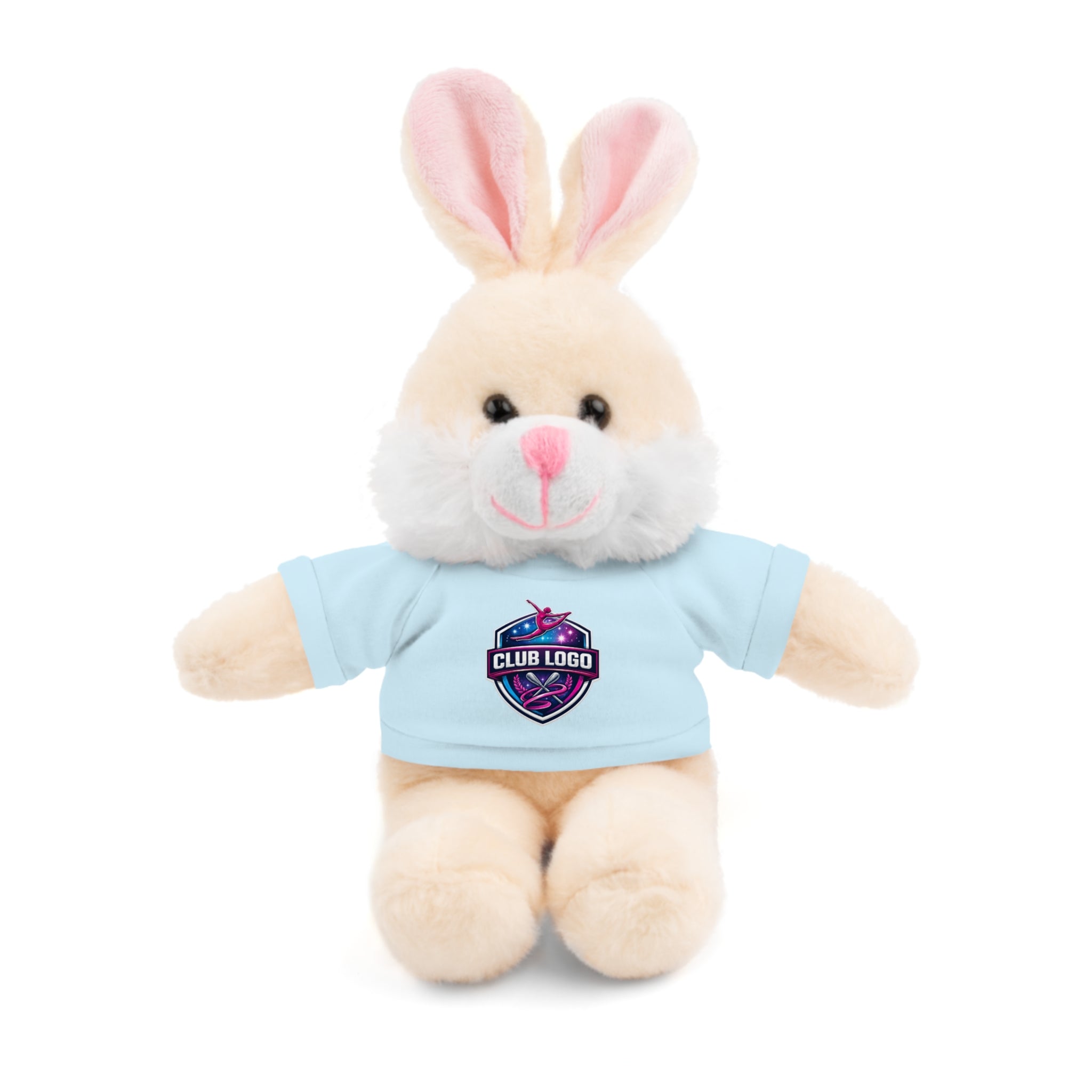 Custom Logo Teddy Bear with Personalized Tee — Plush Gift for Events