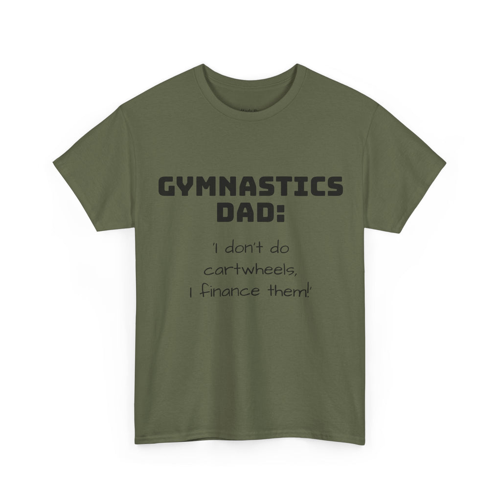Gymnastics Dad Tee - Funny Gift for Gymnastics Dads (Adults)