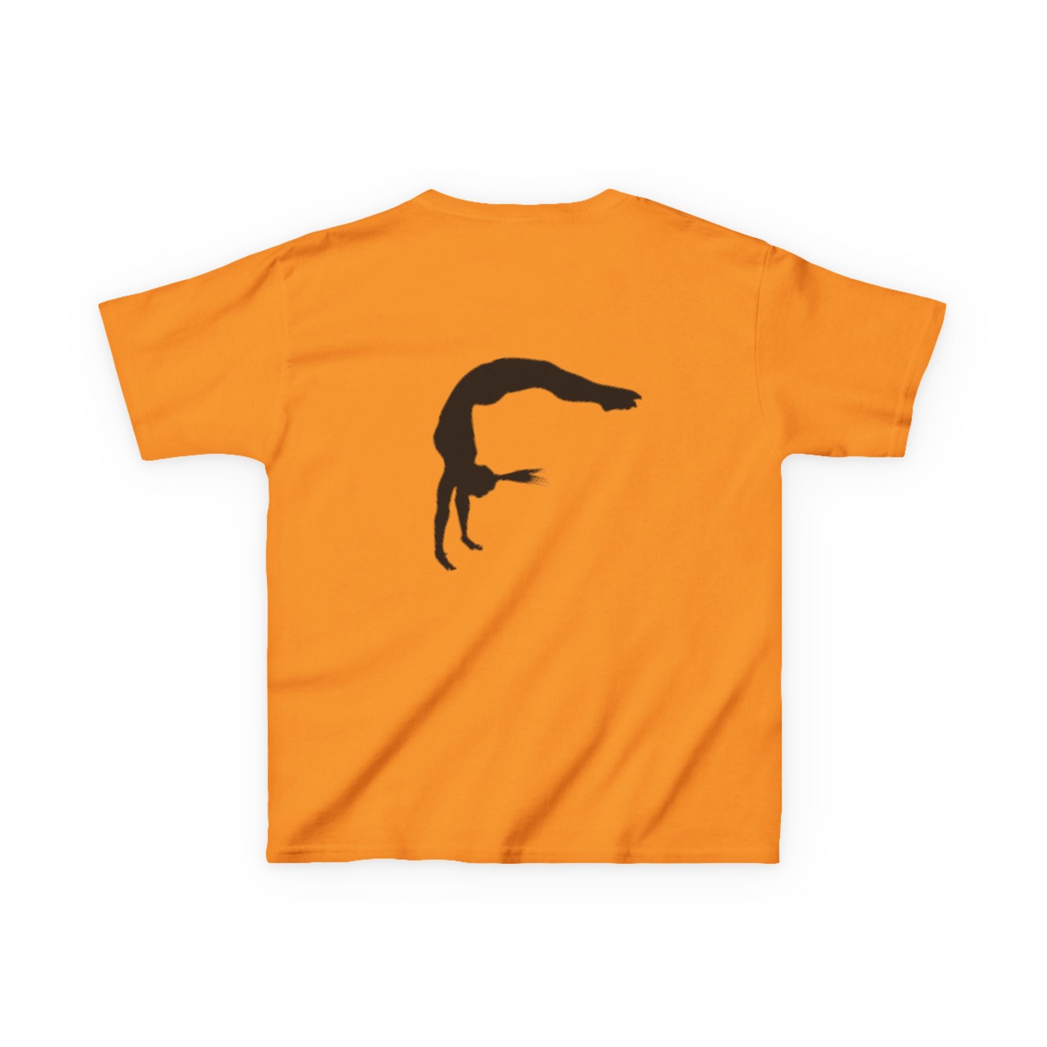 Kids Tee - FEARLESS Gymnastics Shirt with Back Silhouette