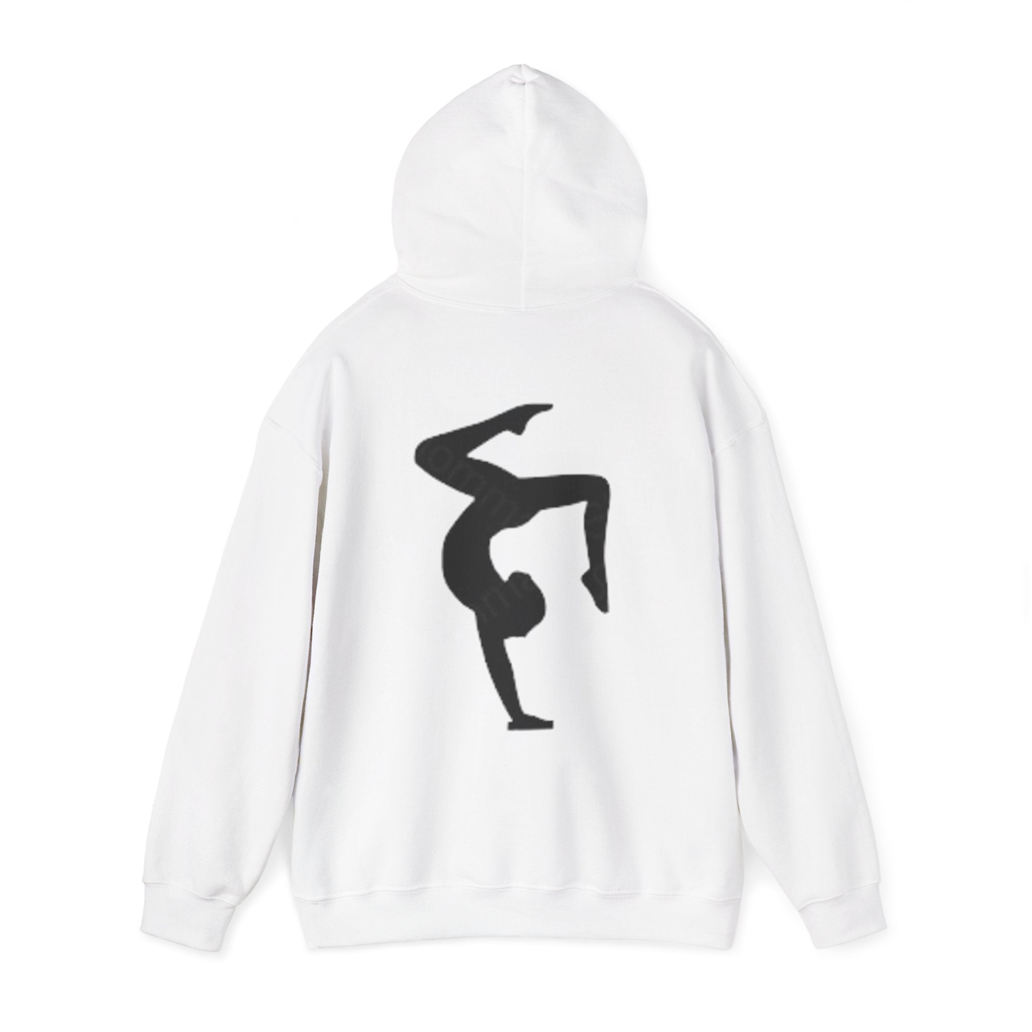 Unisex Heavy Blend™ Hooded Sweatshirt - WARNING GYMNAST MAY FLIP (Adult)