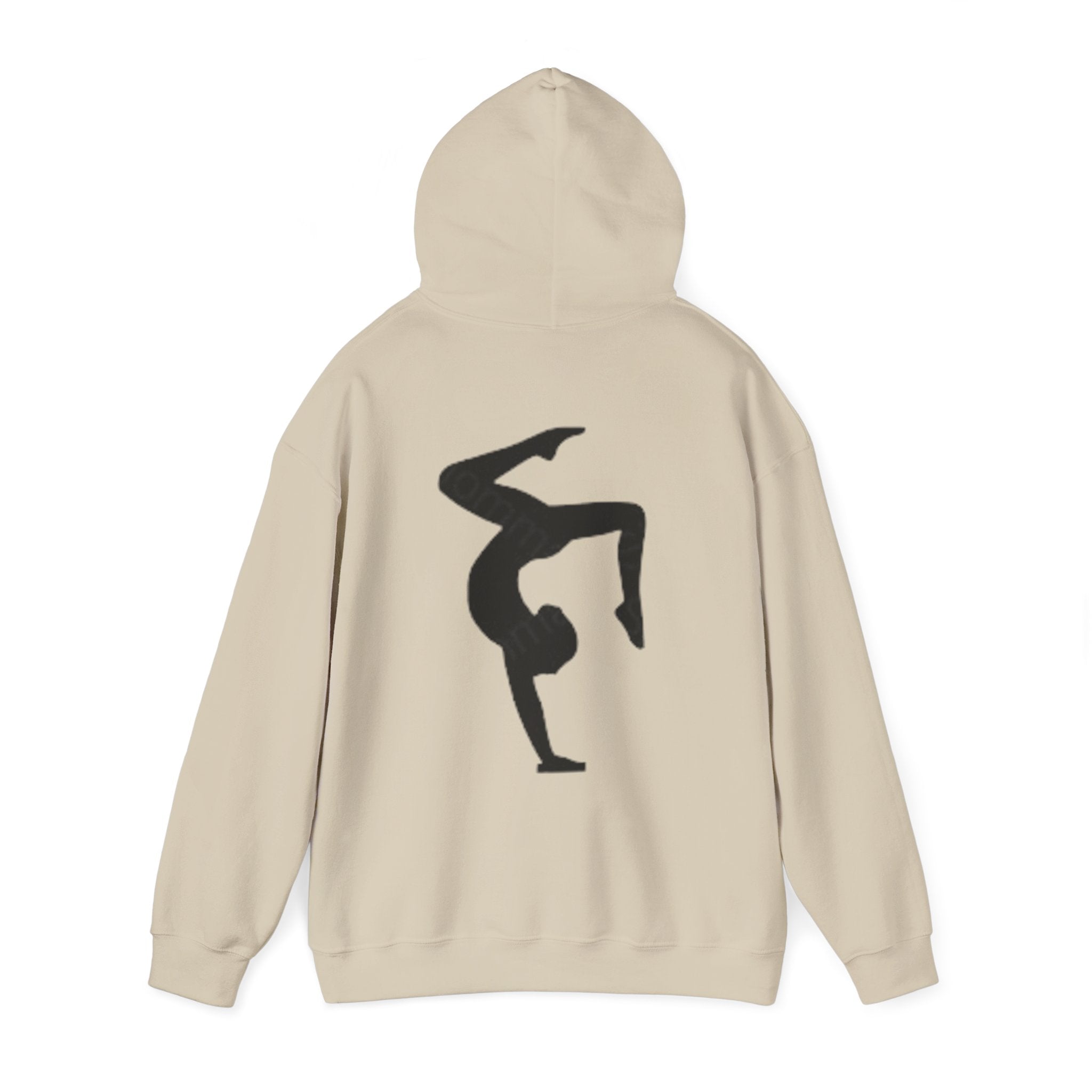 Unisex Heavy Blend™ Hooded Sweatshirt - WARNING GYMNAST MAY FLIP (Adult)