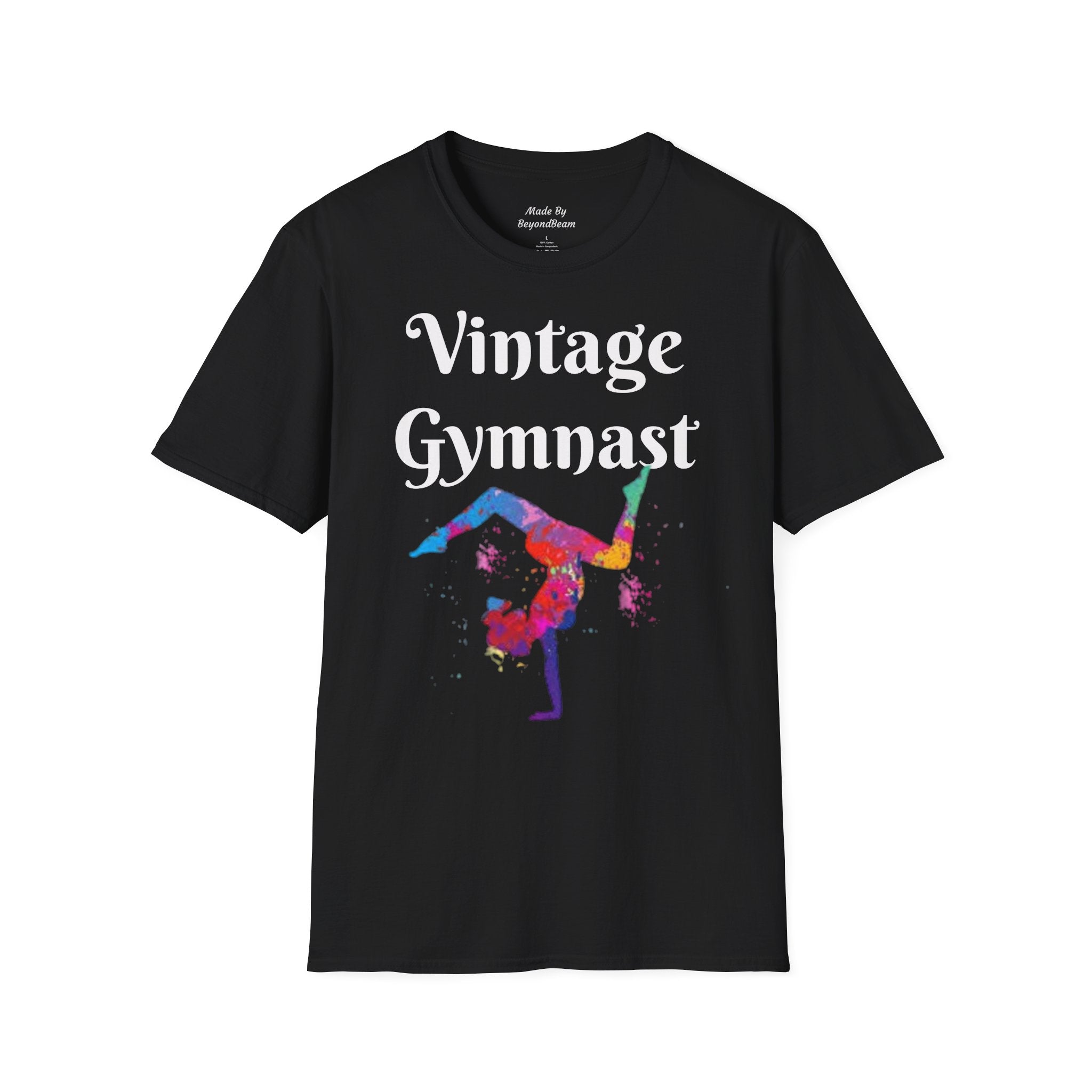 Vintage Gymnast Softstyle T-Shirt (Adults)