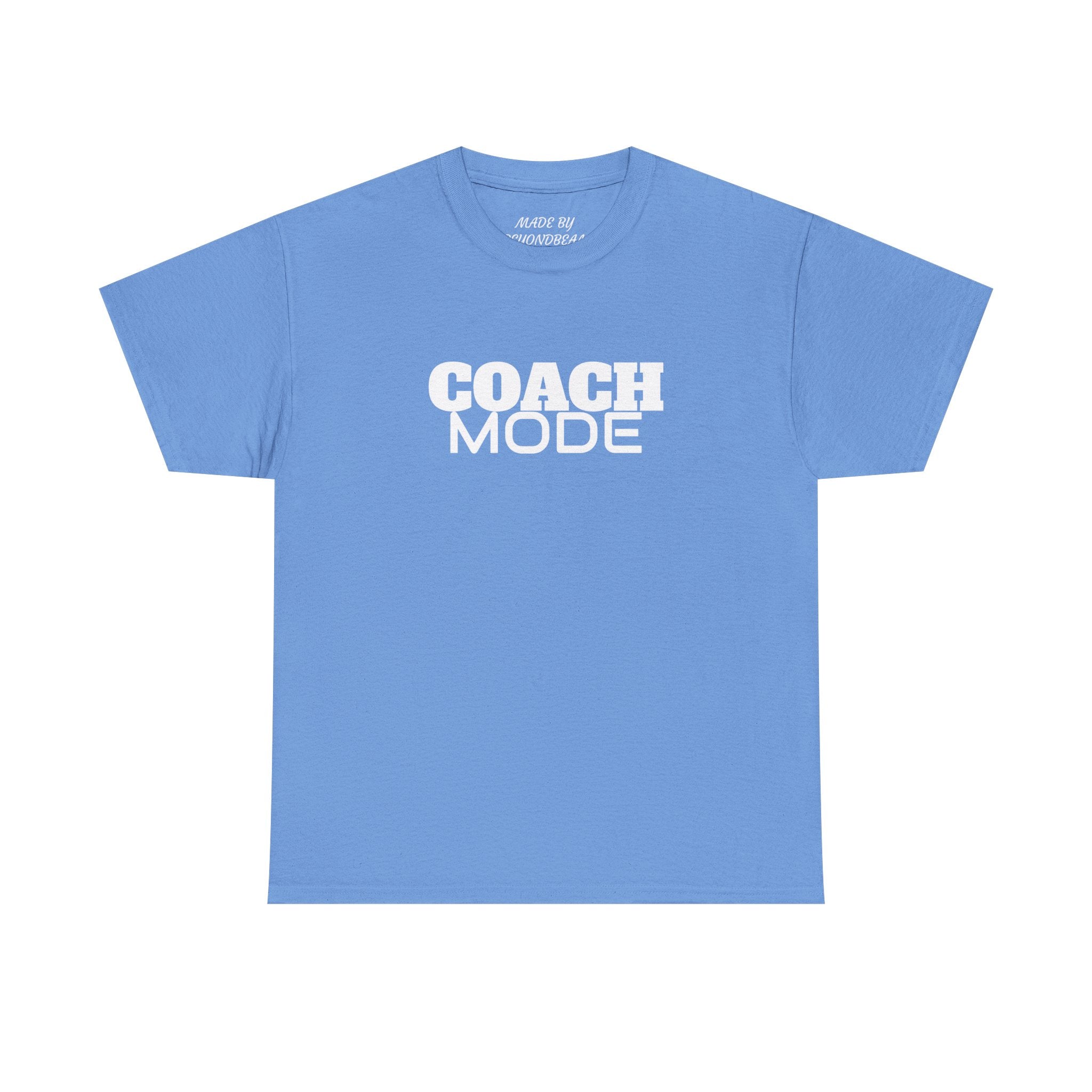 Adults 'Coach Mode' Tee — Classic Cotton T-Shirt