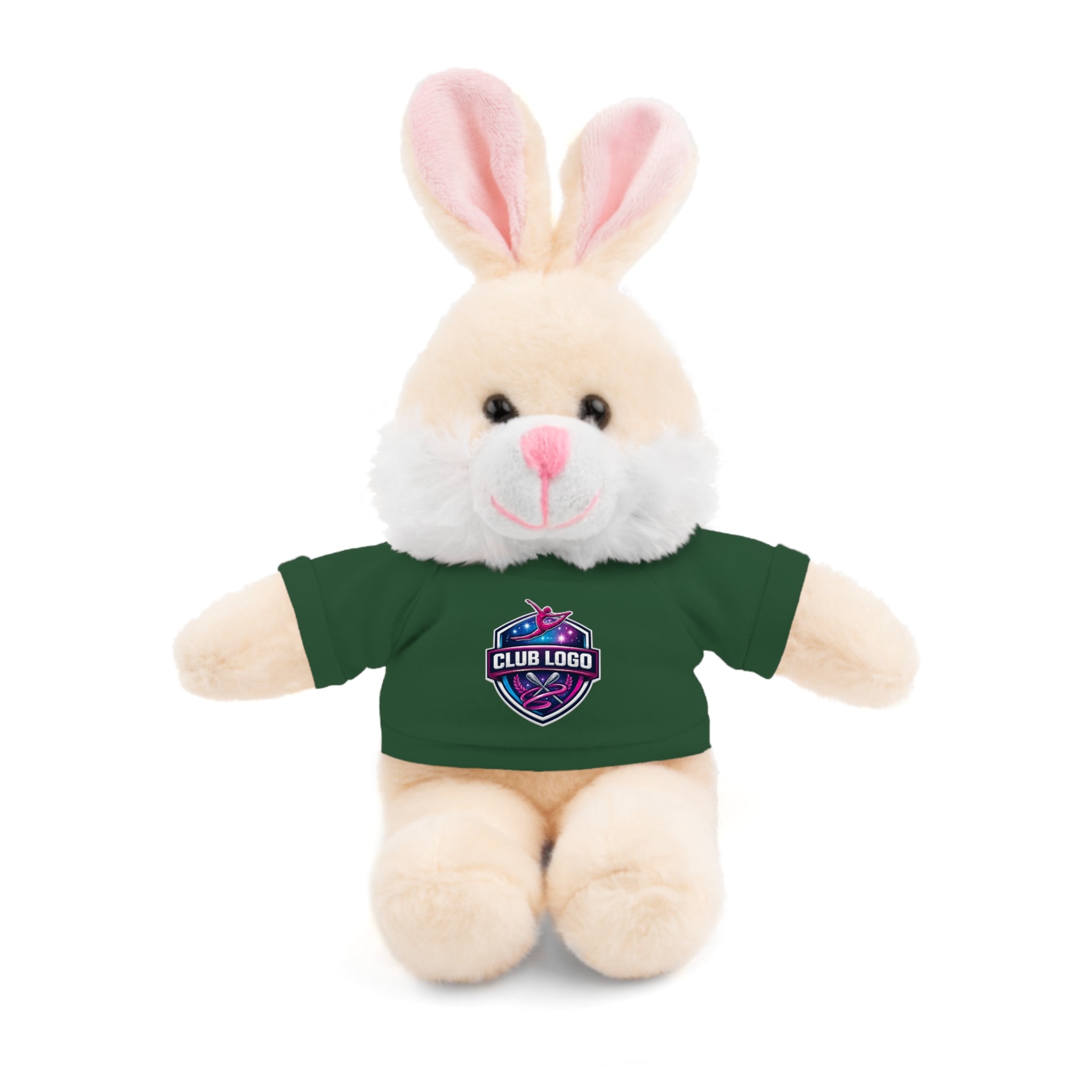Custom Logo Teddy Bear with Personalized Tee — Plush Gift for Events