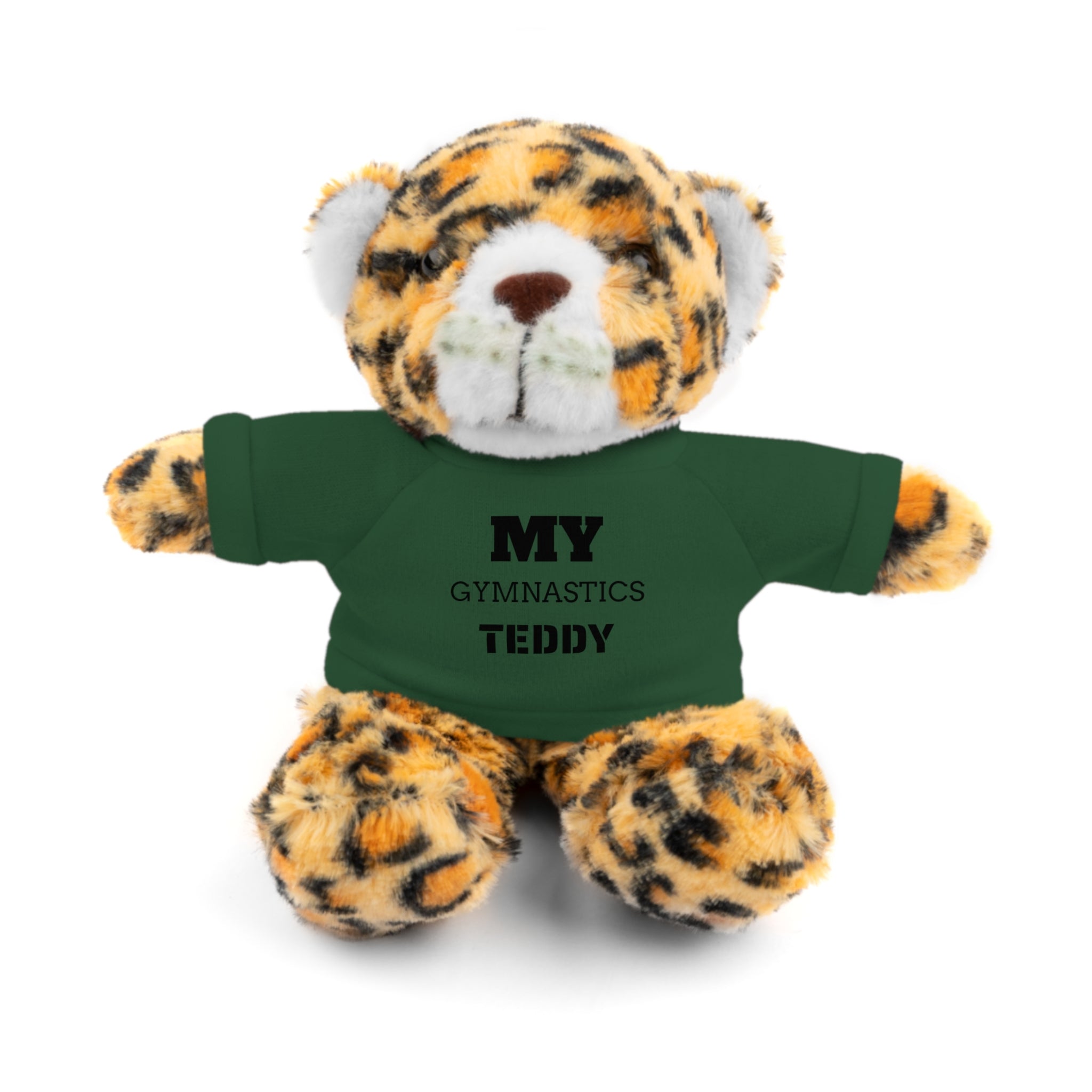 Gymnastics Teddy Bear with Personalized Tee