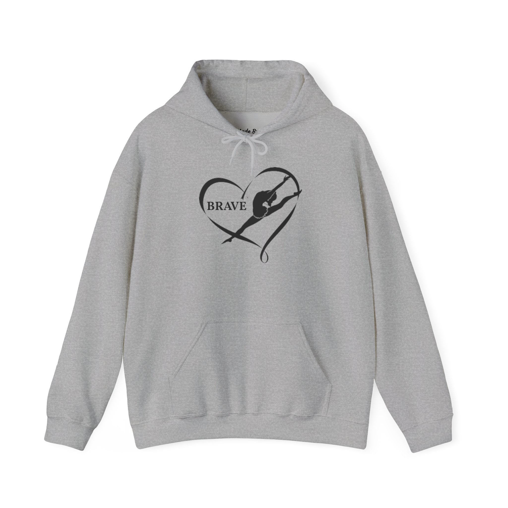 Gymnast Heart Hoodie – Rhythmic Gymnastics Sweatshirt (Adults)